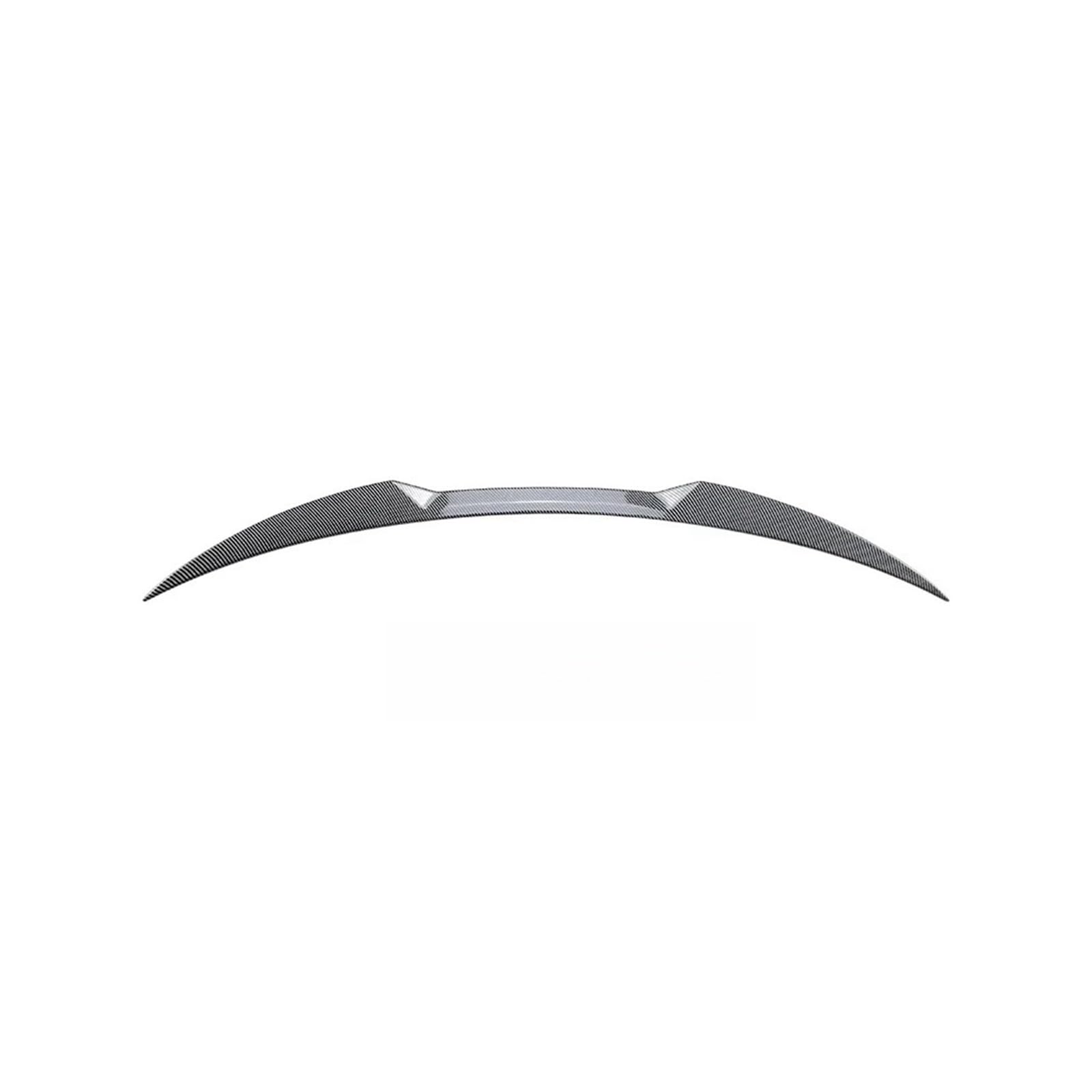 Kompatibel for Alfa Romeo Giulia Heckspoiler, Auto-Heckspoiler, Lippenflügel, Body-Kit, Refit-Dekoration, fester Windflügel, glänzendes Schwarz, Tuning(Carbon Look) von DZLCGJYX