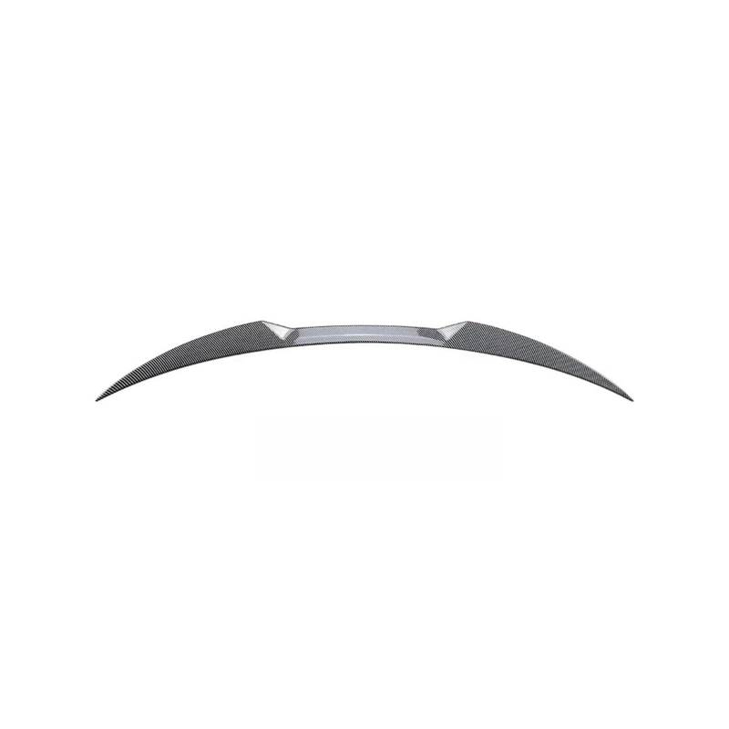 Kompatibel for Alfa Romeo Giulia Heckspoiler, Auto-Heckspoiler, Lippenflügel, Body-Kit, Refit-Dekoration, fester Windflügel, glänzendes Schwarz, Tuning(Carbon Look) von DZLCGJYX