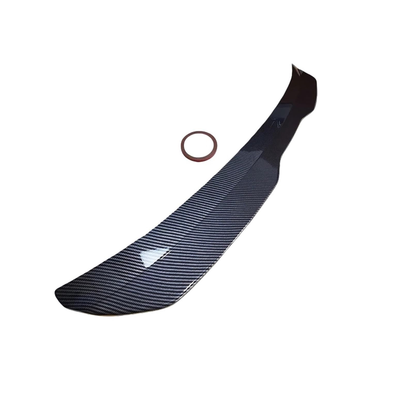 Kompatibel for Audi A3 8P Facelift Schrägheck 2004–2013, Heckkoffer-Dachlippenspoiler, Heckspoiler, Heckspoiler, Heckflügel, Dekoration, Tuning(Carbon Look A) von DZLCGJYX