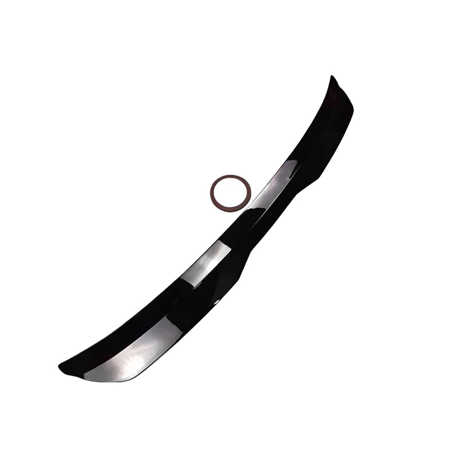 Kompatibel for Audi A3 8P Facelift Schrägheck 2004–2013, Heckkoffer-Dachlippenspoiler, Heckspoiler, Heckspoiler, Heckflügel, Dekoration, Tuning(Glossy Black A) von DZLCGJYX