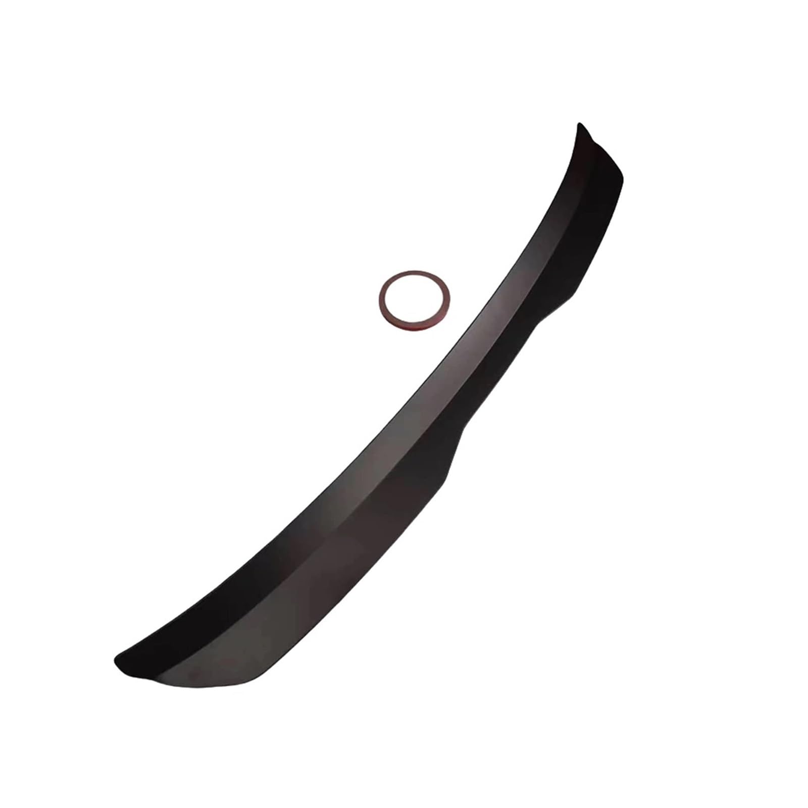 Kompatibel for Audi A3 8P Facelift Schrägheck 2004–2013, Heckkoffer-Dachlippenspoiler, Heckspoiler, Heckspoiler, Heckflügel, Dekoration, Tuning(Matte Black) von DZLCGJYX