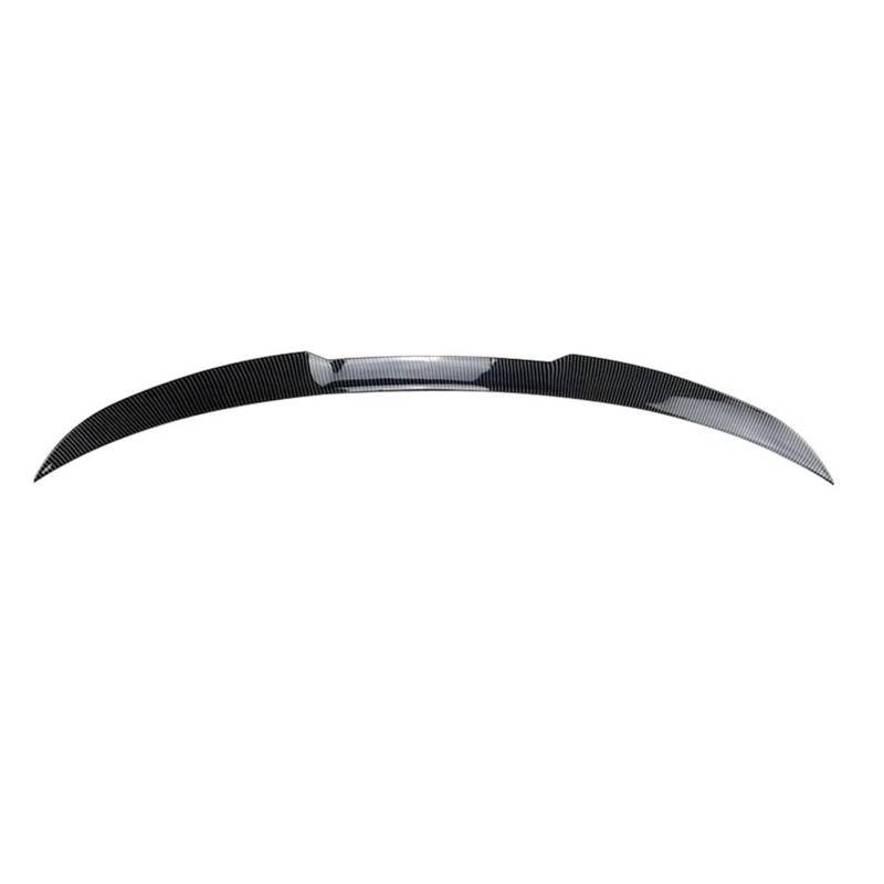 Kompatibel for BMW G20 2019-2023 Hinten Lip Spoiler Kappe Hinten Stamm Dach Flügel M3 Stil Hinten Dach lip Spoiler Flügel ABS Auto Zubehör(Carbon Look) von DZLCGJYX