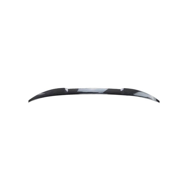 Kompatibel for BMW X4 G02 2019-2023 Auto Schwanz Flügel Feste Wind Spoiler Hinten Flügel Auto Dekoration Zubehör(Carbon Fiber Look) von DZLCGJYX