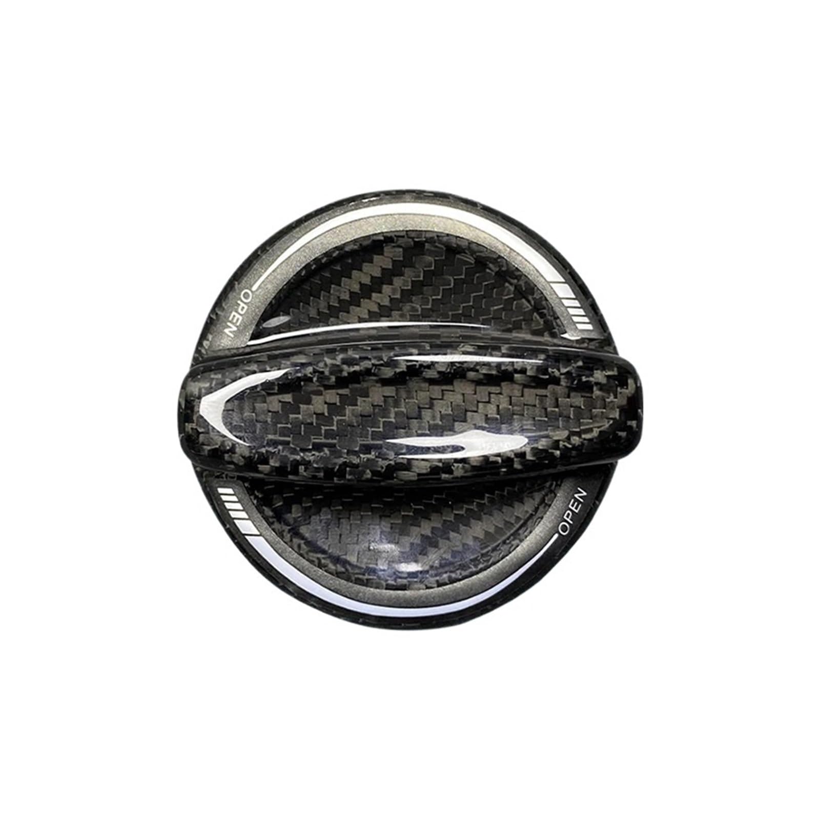 Kompatibel for Benz W212 W213W214 W126 W140 W220 W221 X164 V118 A209 C219 X166 C257 X167 C197 C190 X290 Kraftstofftankdeckel aus Kohlefaser(Carbon) von DZLCGJYX