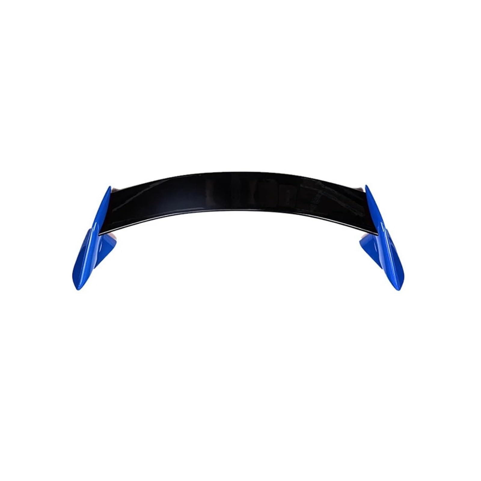 Kompatibel for Honda CIVIC Hatchback Spoiler 2017 2018, ABS-Kunststoff, unlackiert, Grundierung, hinterer Kofferraum-Boot-Flügel, Lip-Spoiler, Autozubehör(Black and blue) von DZLCGJYX