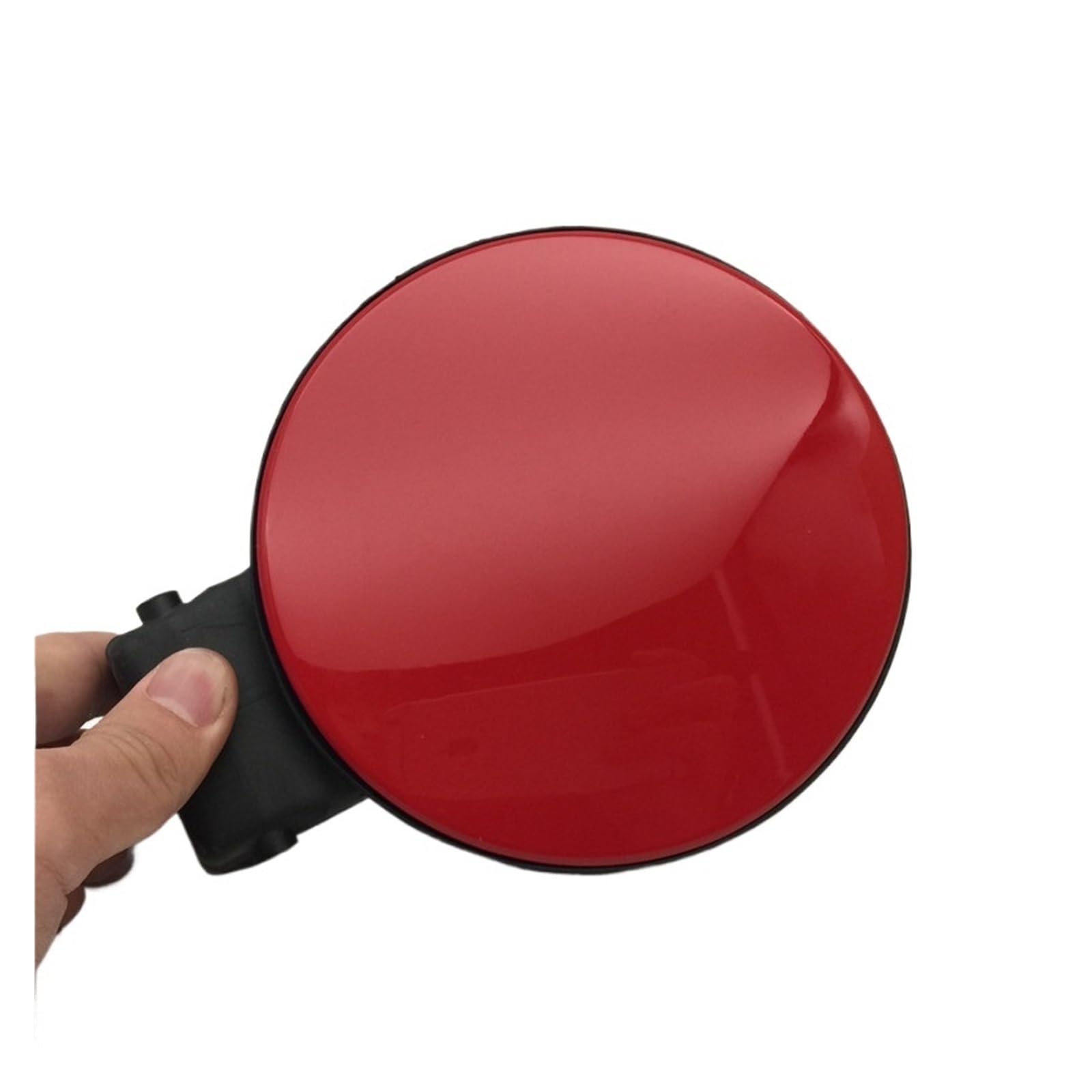 Kompatibel for Polo 2011–2018, Kraftstofftankabdeckung, äußerer Tankdeckel, Öleinfülldeckel, Schwarz, Weiß, Rot(White) von DZLCGJYX