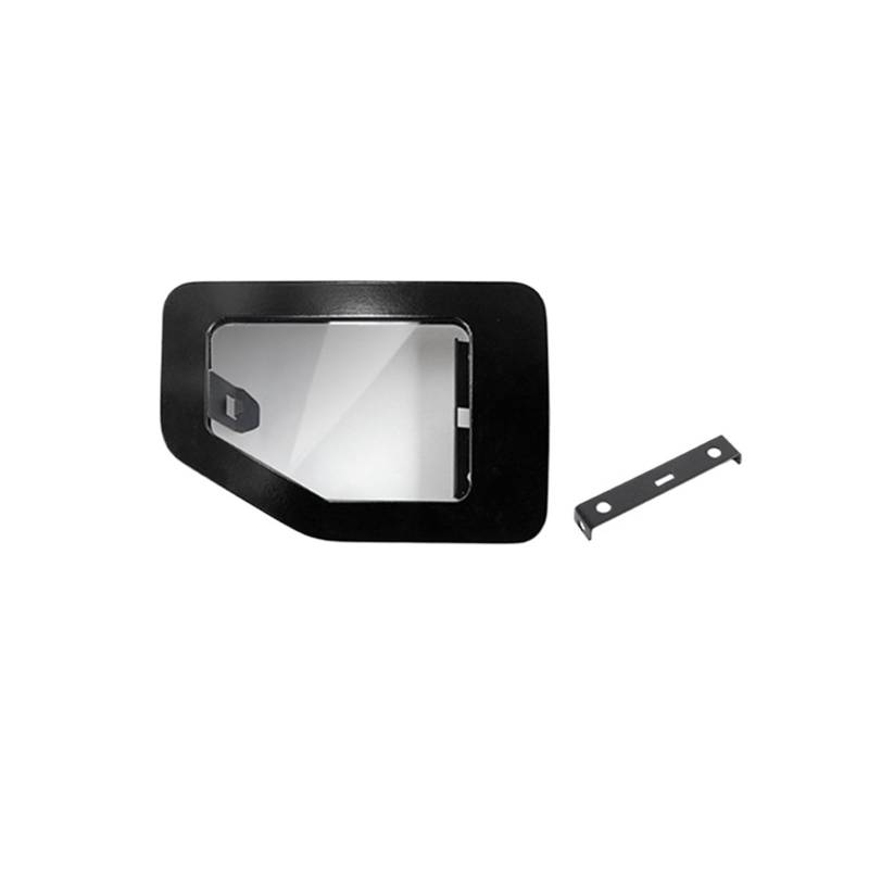 Kompatibel for Suzuki Jimny 2019 2020 2021 2022 2023 2024 Auto Gas Kraftstoff Tank Kappe Dekoration Abdeckung Außen Zubehör(Black) von DZLCGJYX