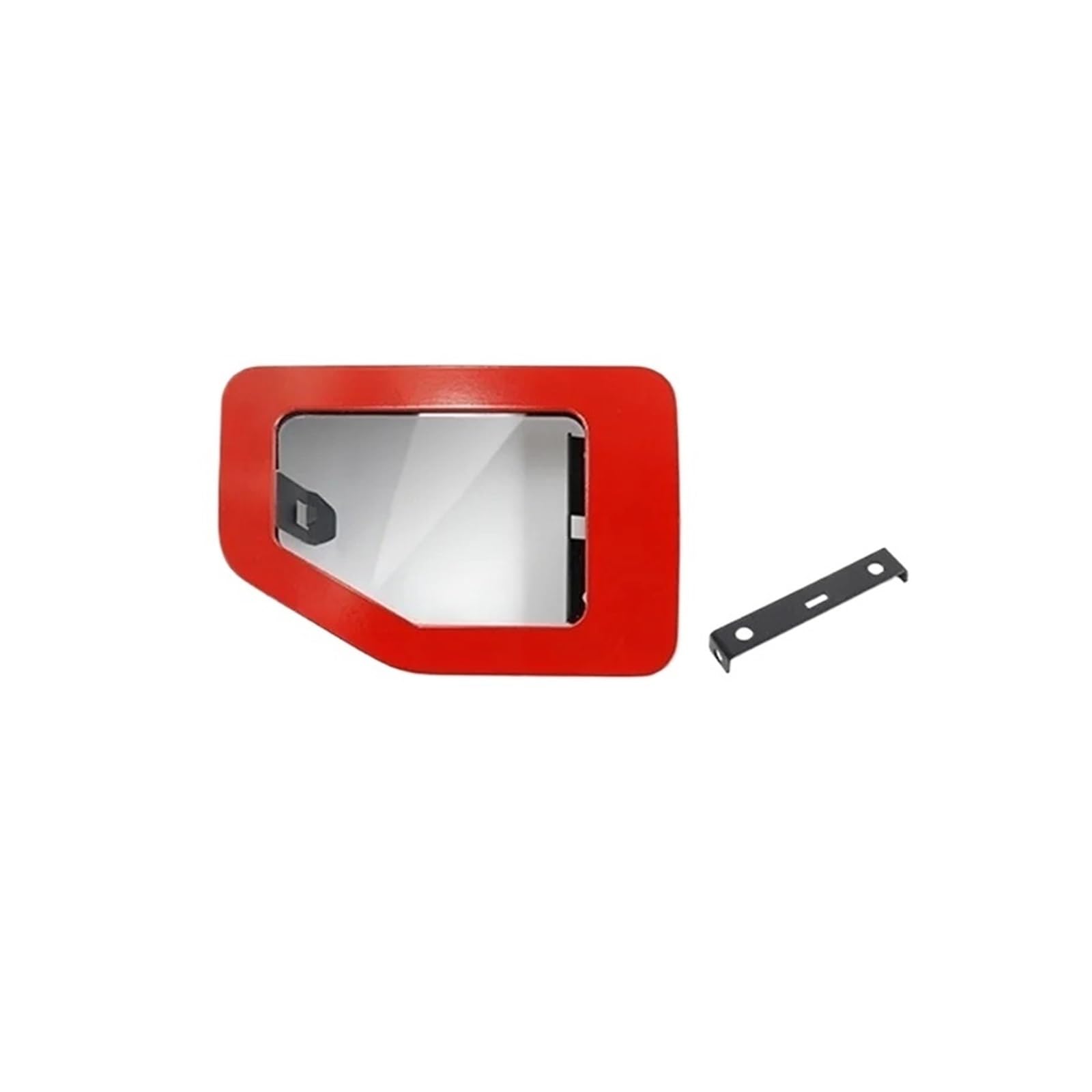 Kompatibel for Suzuki Jimny 2019 2020 2021 2022 2023 2024 Auto Gas Kraftstoff Tank Kappe Dekoration Abdeckung Außen Zubehör(Red) von DZLCGJYX