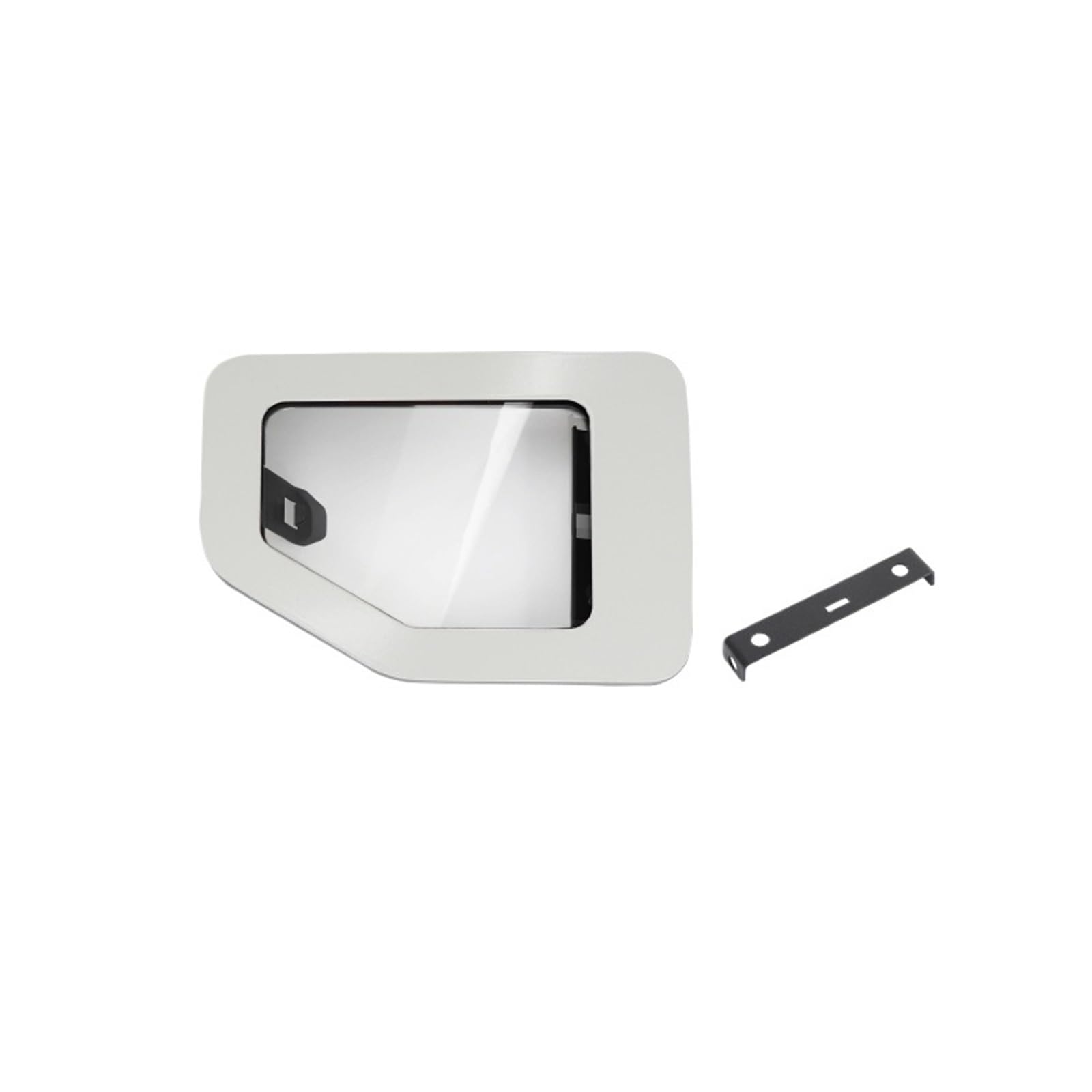 Kompatibel for Suzuki Jimny 2019 2020 2021 2022 2023 2024 Auto Gas Kraftstoff Tank Kappe Dekoration Abdeckung Außen Zubehör(WHITE) von DZLCGJYX