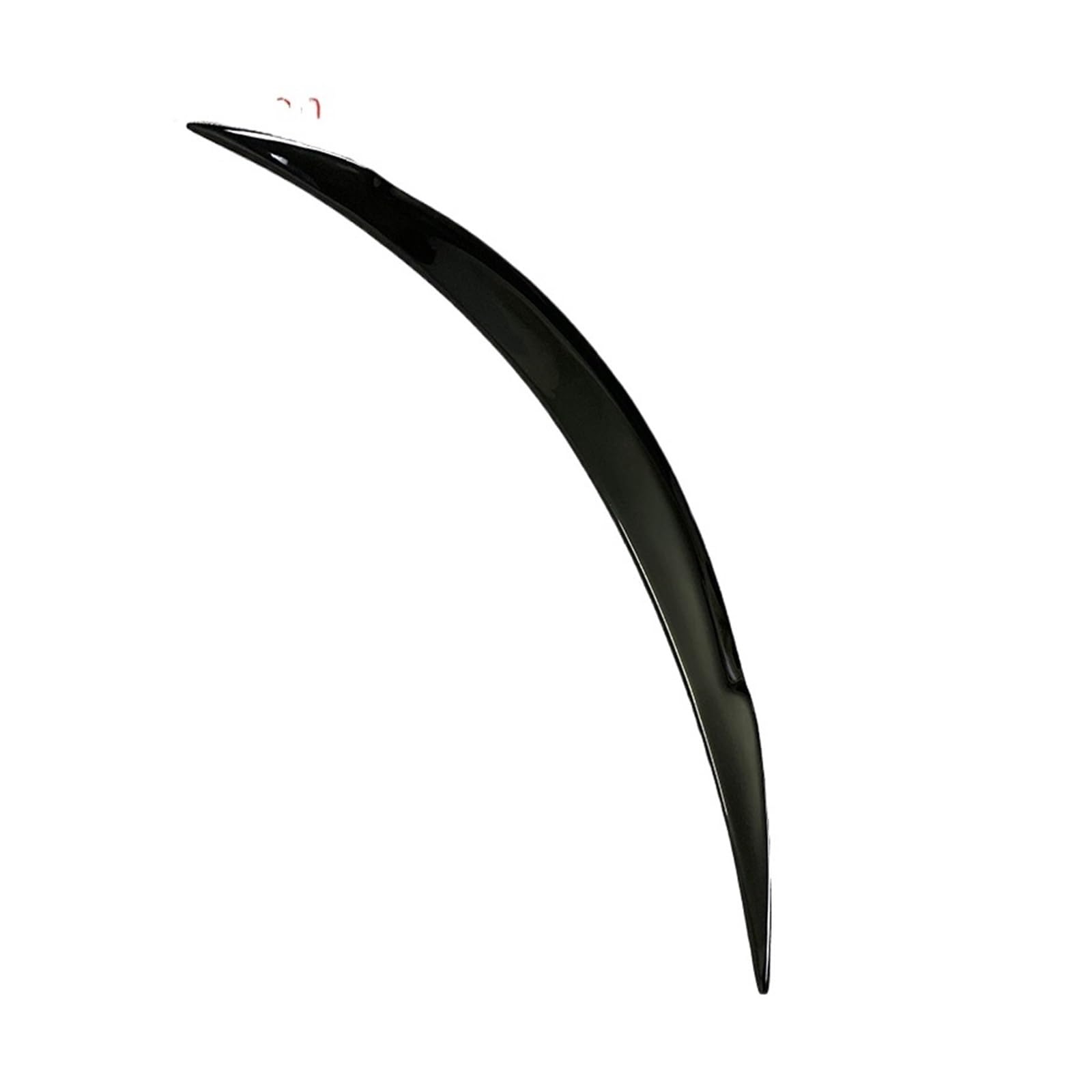 Kompatibel for Tesla Model S 2015–2017 Heckflügelspoiler, Kofferraumflügel-Spoiler, Kohlefaser-3M-Paste(Bright black) von DZLCGJYX