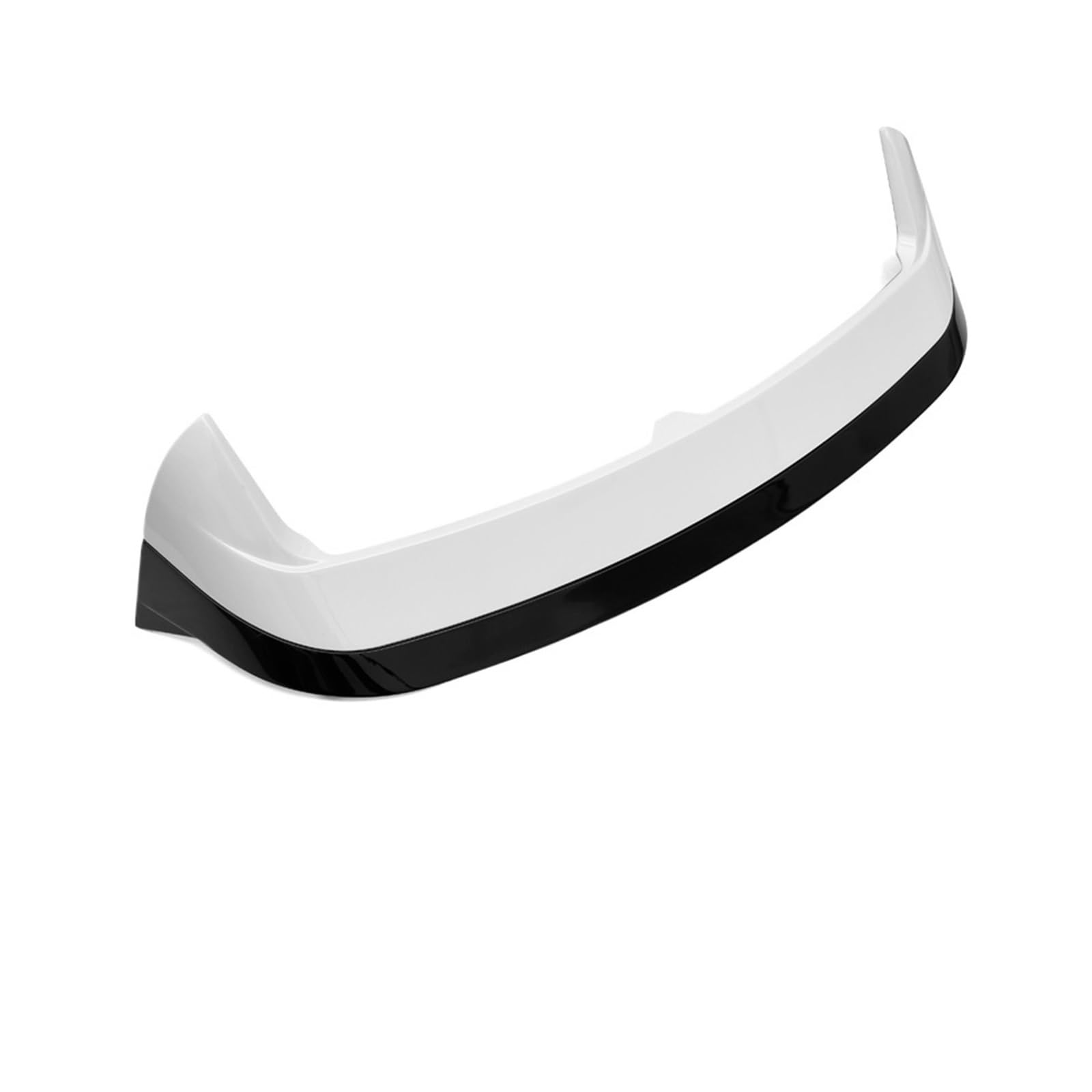 Kompatibel for Volkswagen Golf 8 MK8 2020 21 22 Spoiler ABS Schwarz Carbon Hinten Dach Stamm Deckel Auto Tuning CS Stil Außen Zubehör(White Black) von DZLCGJYX
