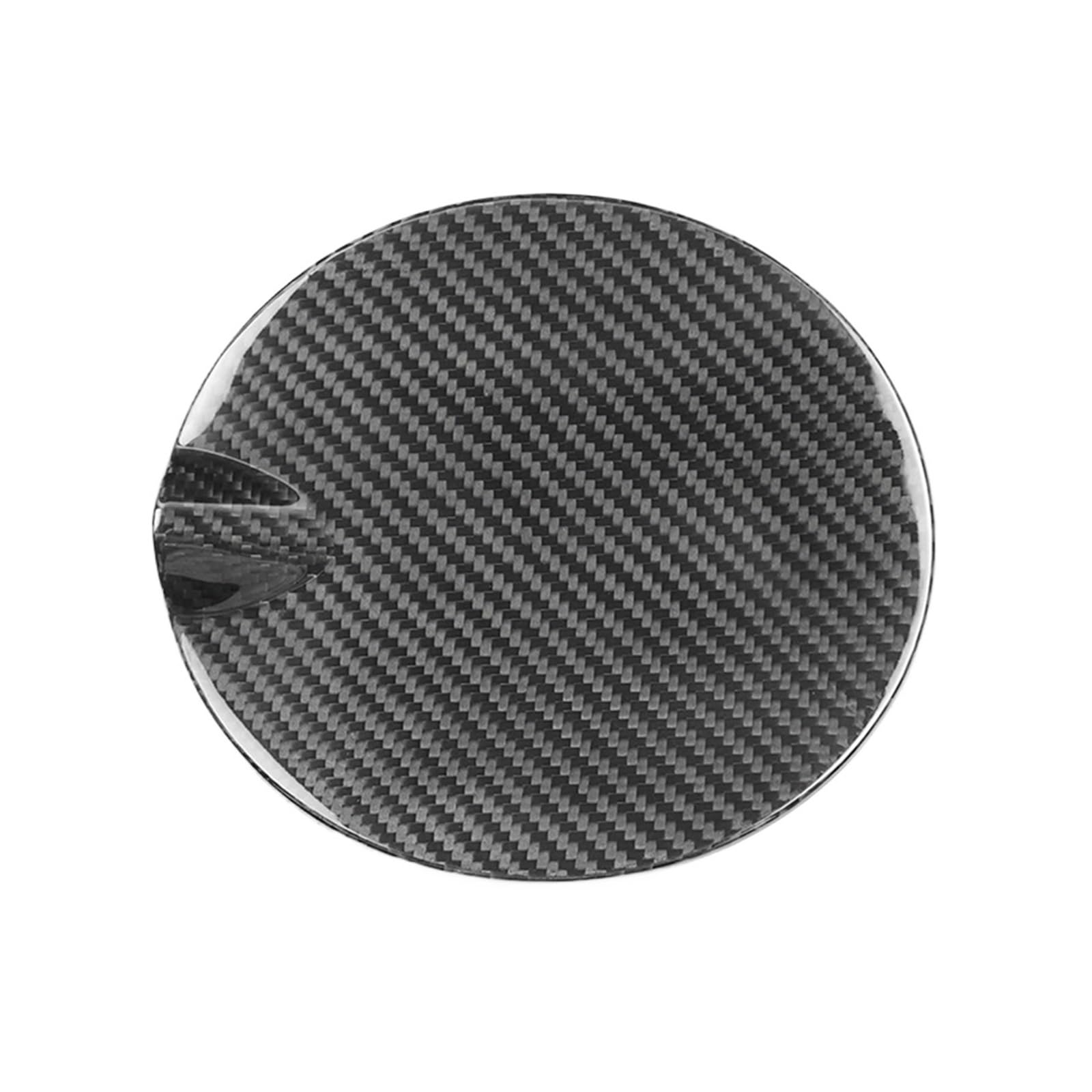 Real Carbon Fiber Auto Außen Gas Öl Tankdeckel Abdeckung Trim Aufkleber Kompatibel for Fiat 500 2012-2019 auto Zubehör von DZLCGJYX