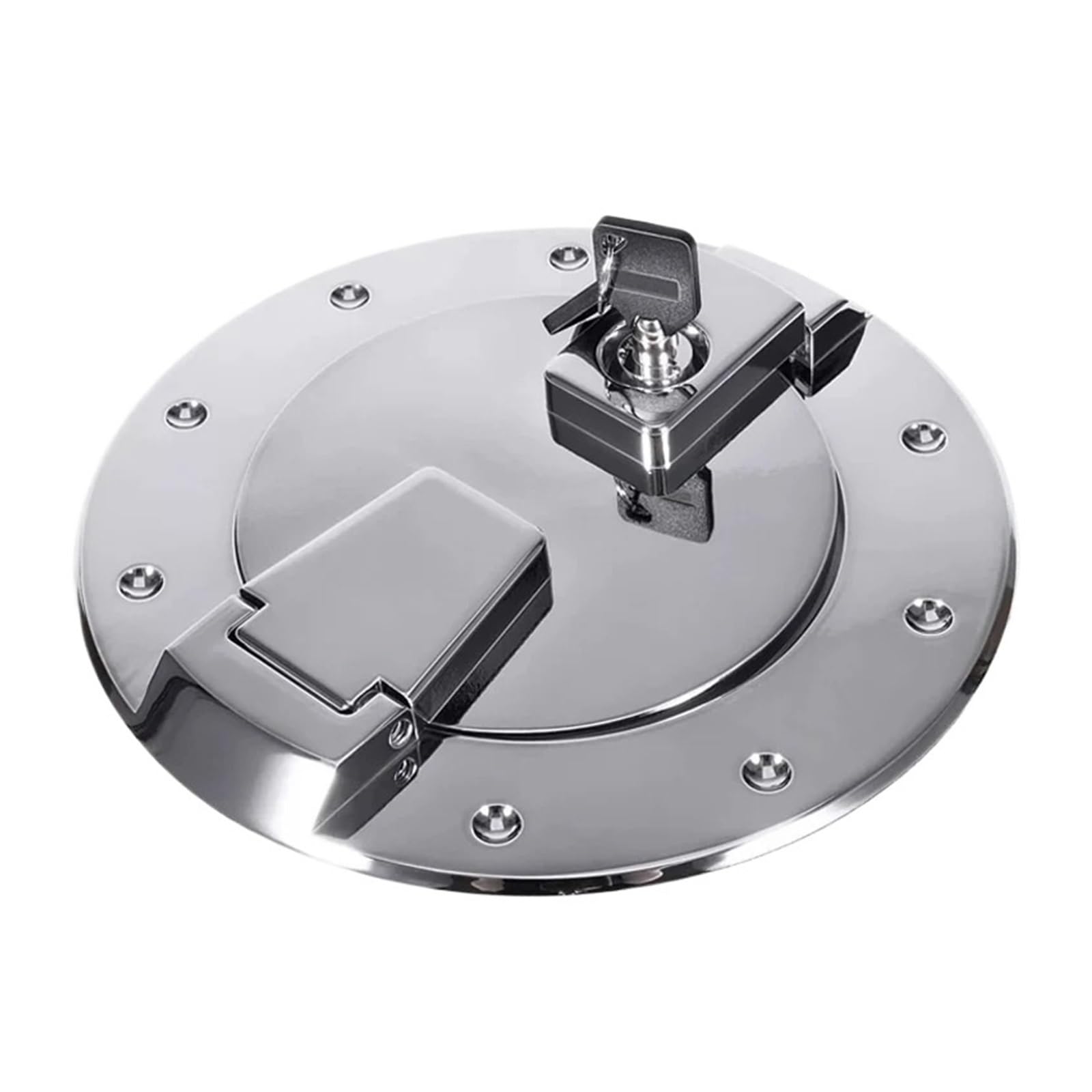 Robustes Fassschloss aus Aluminium for den Außenbereich, Chrom-Verriegelung, Kraftstoffeinfülltür, Tankdeckel, Tankdeckel, kompatibel mit Hummer H2 2003–2009 Robustes Fassschloss aus Aluminium for den Außenbereich, Chrom-Verriegelung, Kraftstoffeinfülltür, Tankdeckel, Tankdeckel, kompatibel mit Hummer H2 2003–2009 von DZLCGJYX