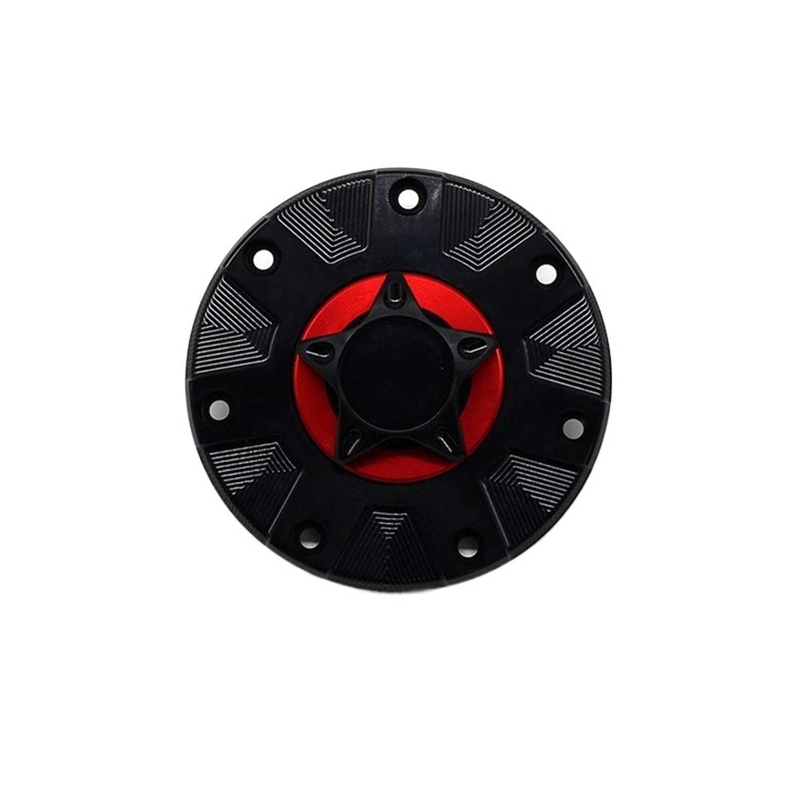 VFR LOGO Motorrad CNC Kraftstoff Gas Tank Abdeckung Kraftstoff Tank Abdeckung Kappe Kompatibel for Honda VFR750 VFR800 VFR800X VFR1200F VFR1200X VTR1000F(Red) von DZLCGJYX