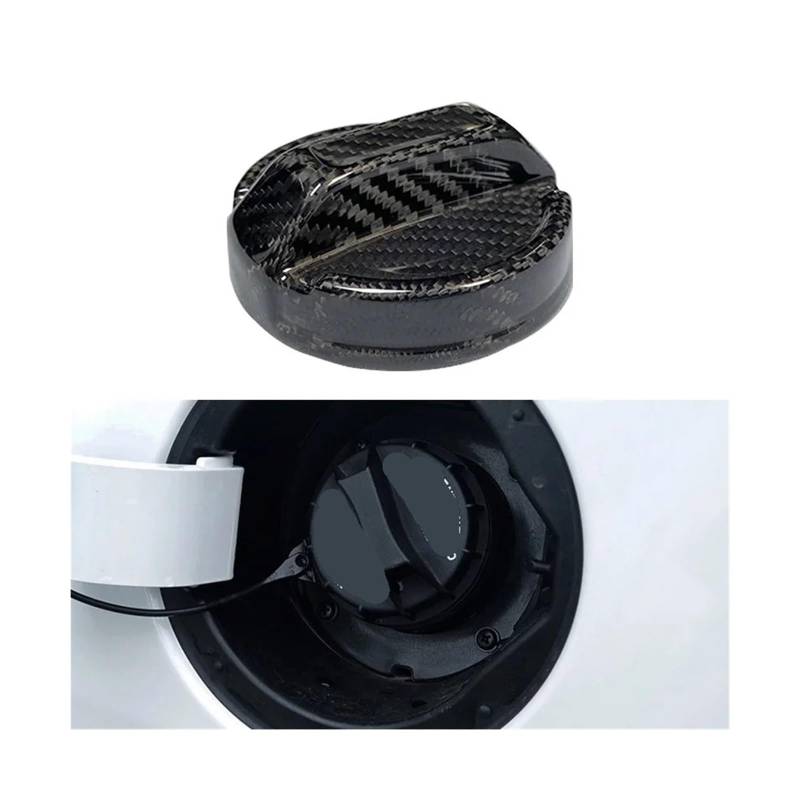 Zubehör Dekorative Abdeckung Auto Carbon Kraftstoff Tank Luft Kappe Trim Abdeckung Kompatibel for Kia Stinger Smart Sport Cerato Forte Styling(Twill Old) von DZLCGJYX