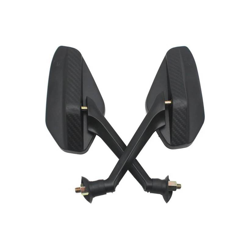 Lenker-Rückspiegel Universelle Motorrad Rückspiegel Schwarze Seitenspiegel Für Elektroroller Für Vespa Für Sprint Vespa Für Sprint GTS von DZNEFYUP