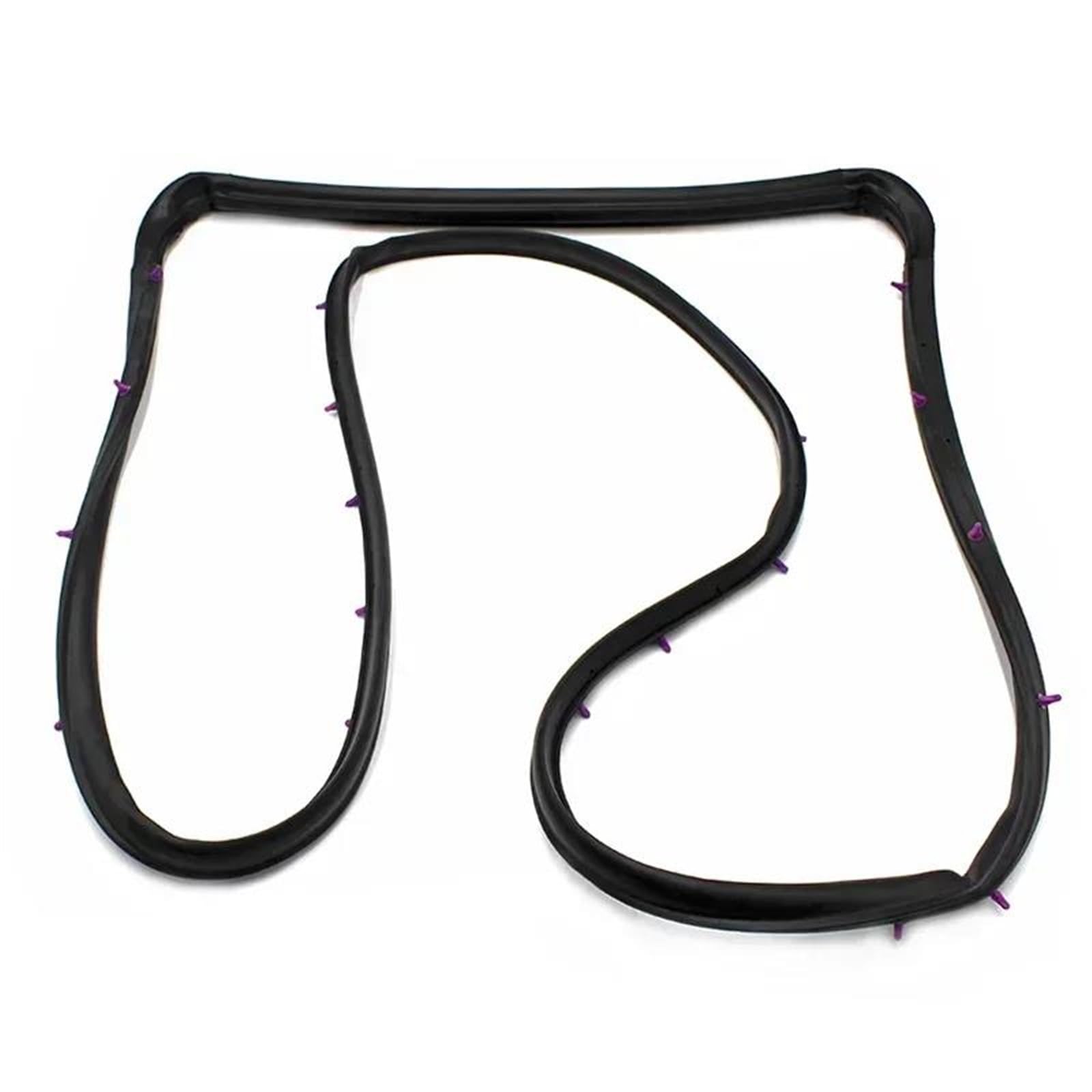 Türdichtung 1 Stück Türgummidichtung Türschutz Gummidichtung Dichtungsgummi Mit Clip Für Nissan D22 Pickup Gummidichtung(Vorne links) von DZSFDGDDFGD