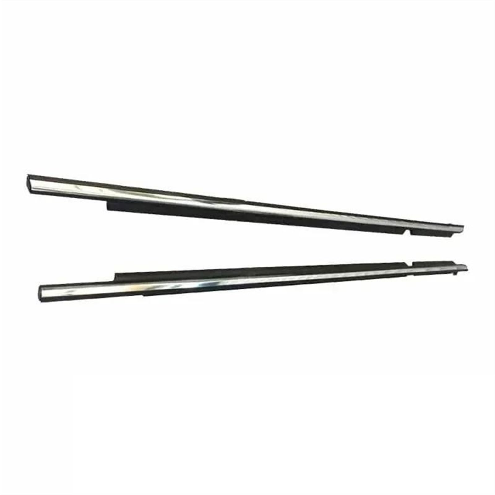 Türdichtung 2 Stücke Vorne Oder Hinten Auto Fenster Dichtungsstreifen Tür Regendicht Wetter Streifen Für Lexus Für GX470 2003-2009 Gummidichtung(Plating Front) von DZSFDGDDFGD