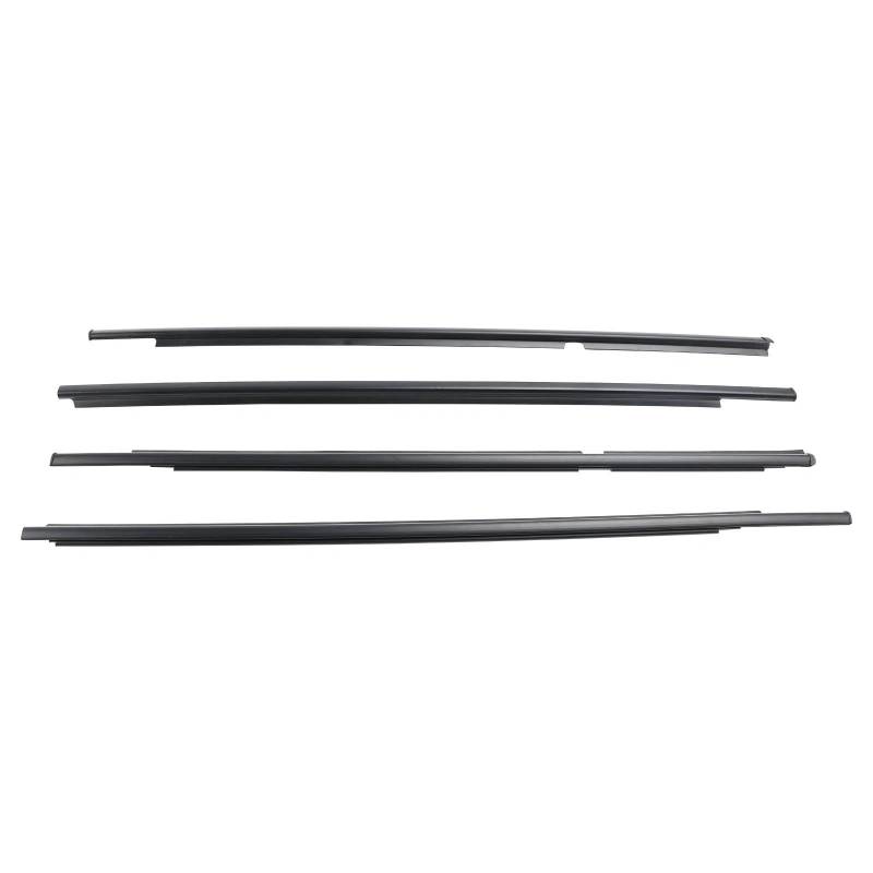 Türdichtung 4 Stücke Äußere Tür Glas Dichtungsleiste Für Toyota Für Yaris Für Vitz 2005 2006 2007 2008 2009 2010 Gummidichtung von DZSFDGDDFGD