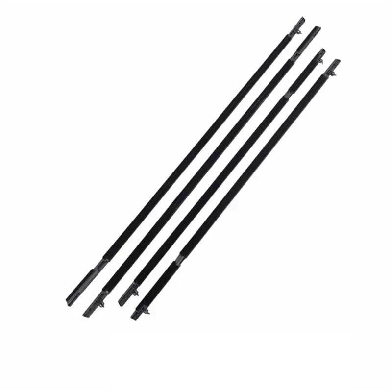 Türdichtung 4 Stücke Auto Fenster Weathers Tür Regendicht Wetter Streifen Für Toyota Für Highlander XU40 2008 2009 2010 2011 Gummidichtung(Schwarz) von DZSFDGDDFGD