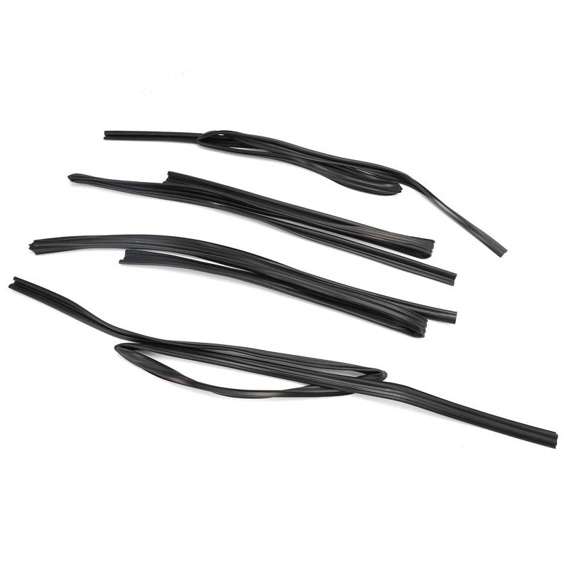 Türdichtung 4 Stücke Auto Tür Glas Gummi Dichtung Moulding Weathers Für Toyota Für Land Für Cruiser FJ80 LX450 1991-1996 1997 Gummidichtung von DZSFDGDDFGD