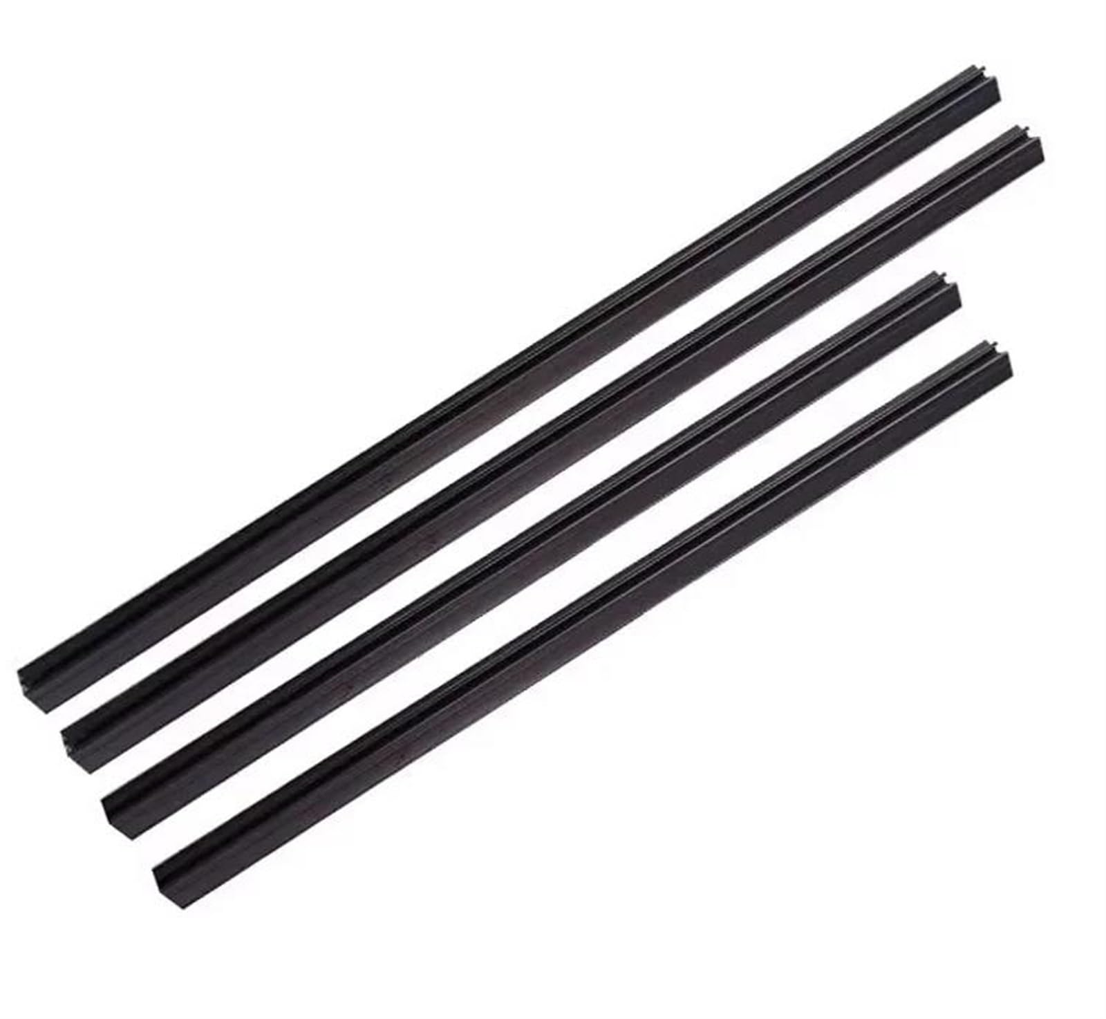 Türdichtung 4PCS Auto Äußere Tür Fenster Gummi Dichtungs Wasserdichte Dicht Streifen Für Mitsubishi Für Outlander 2007-2012 Gummidichtung(Inner Windows) von DZSFDGDDFGD