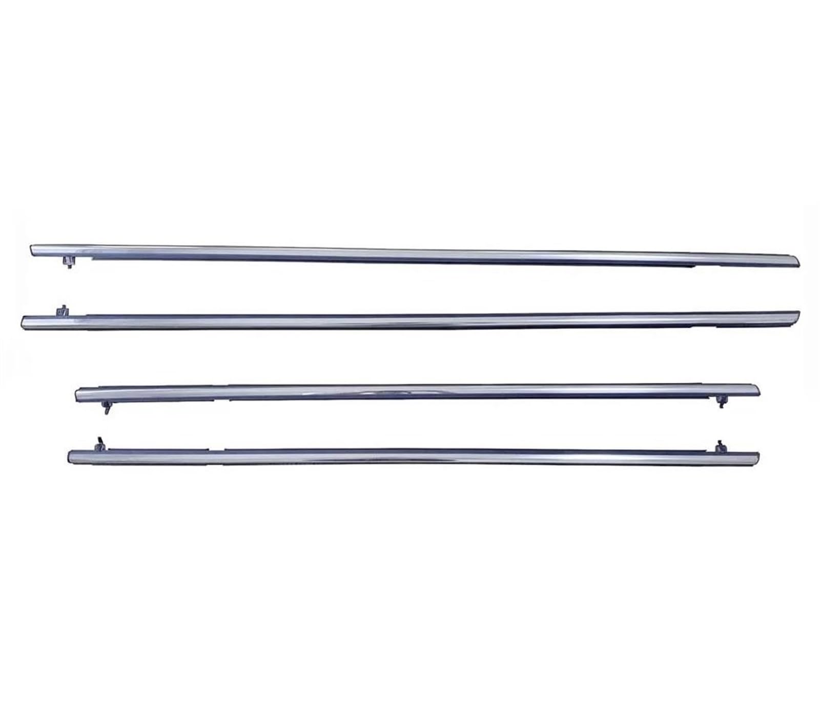 Türdichtung 4PCS Auto Außerhalb Fenster Dichtungs Dichtung Gürtel Wetter Streifen Form Für Civic 2006 2007 2008 2009 2010 2011 Gummidichtung(Chrome) von DZSFDGDDFGD