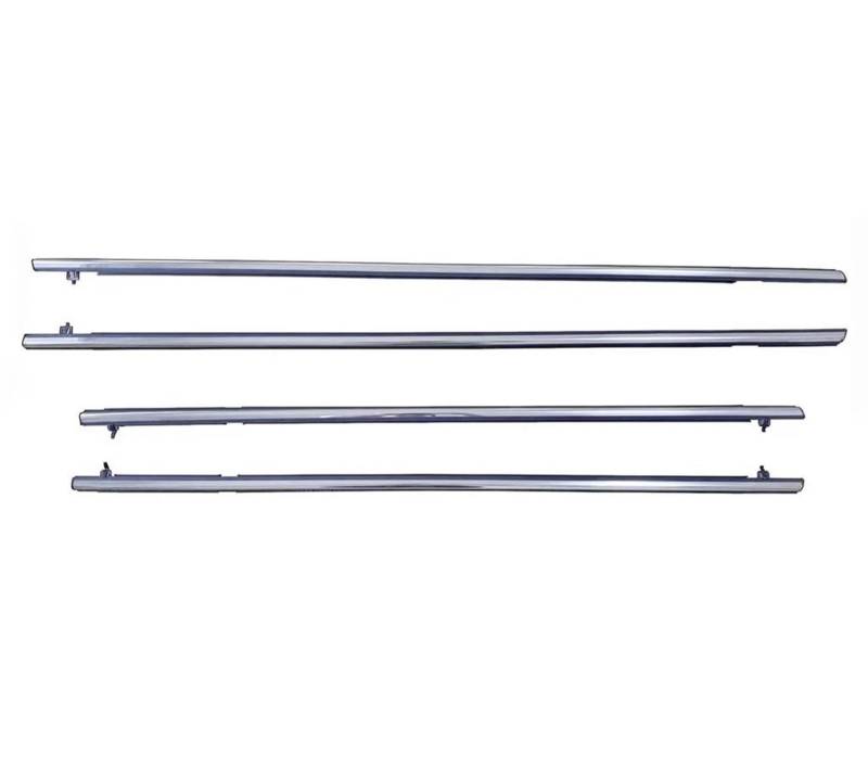 Türdichtung 4PCS Auto Außerhalb Fenster Dichtungs Dichtung Gürtel Wetter Streifen Form Für Civic 2006 2007 2008 2009 2010 2011 Gummidichtung(Chrome) von DZSFDGDDFGD
