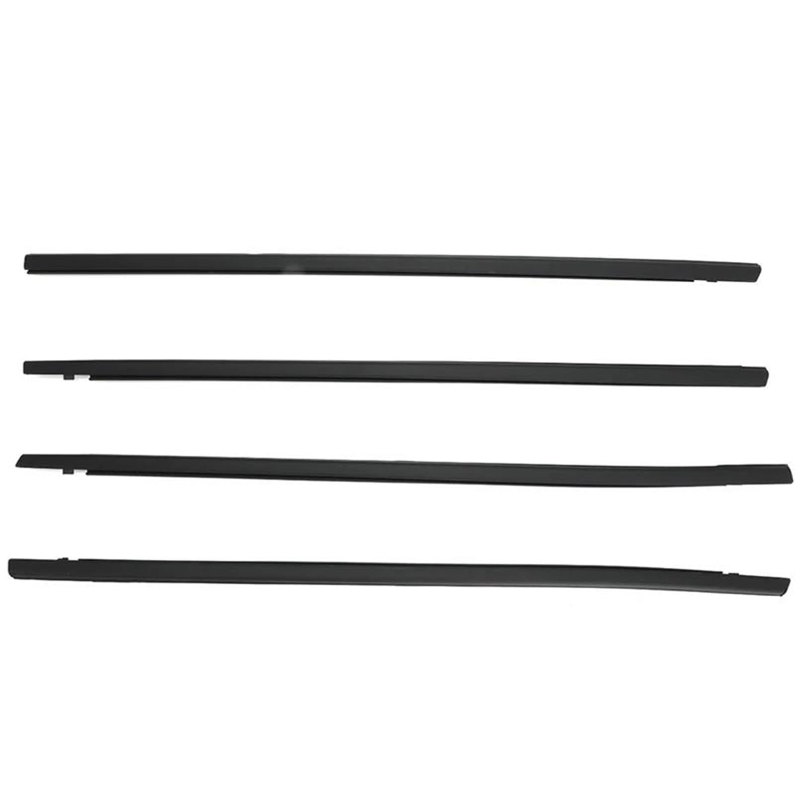 Türdichtung 4PCS Auto Fenster Glas Dichtungen Fenster Dichtung Moulding Trim Dichtungs Dichtung Gürtel Für Civic 2006-2017 2018 2019 2020 2021 Gummidichtung(06-11) von DZSFDGDDFGD