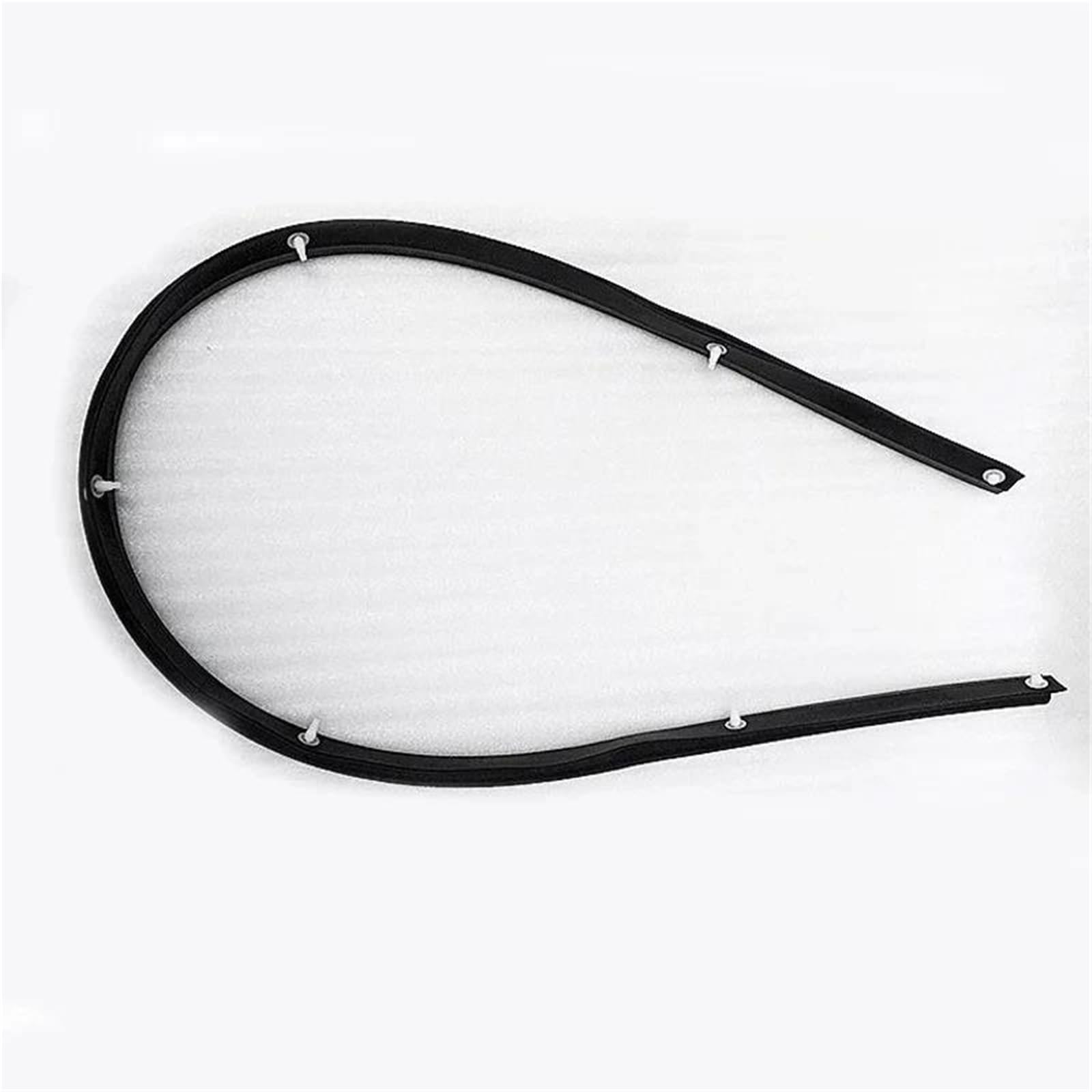 Türdichtung 5725A165 5755A295 Für Mitsubishi Für Outlander 2013-2020 Auto Tür Unteren Weathers Schalldichte Wetter Dicht Streifen Gummidichtung(Front Left 1PCS) von DZSFDGDDFGD