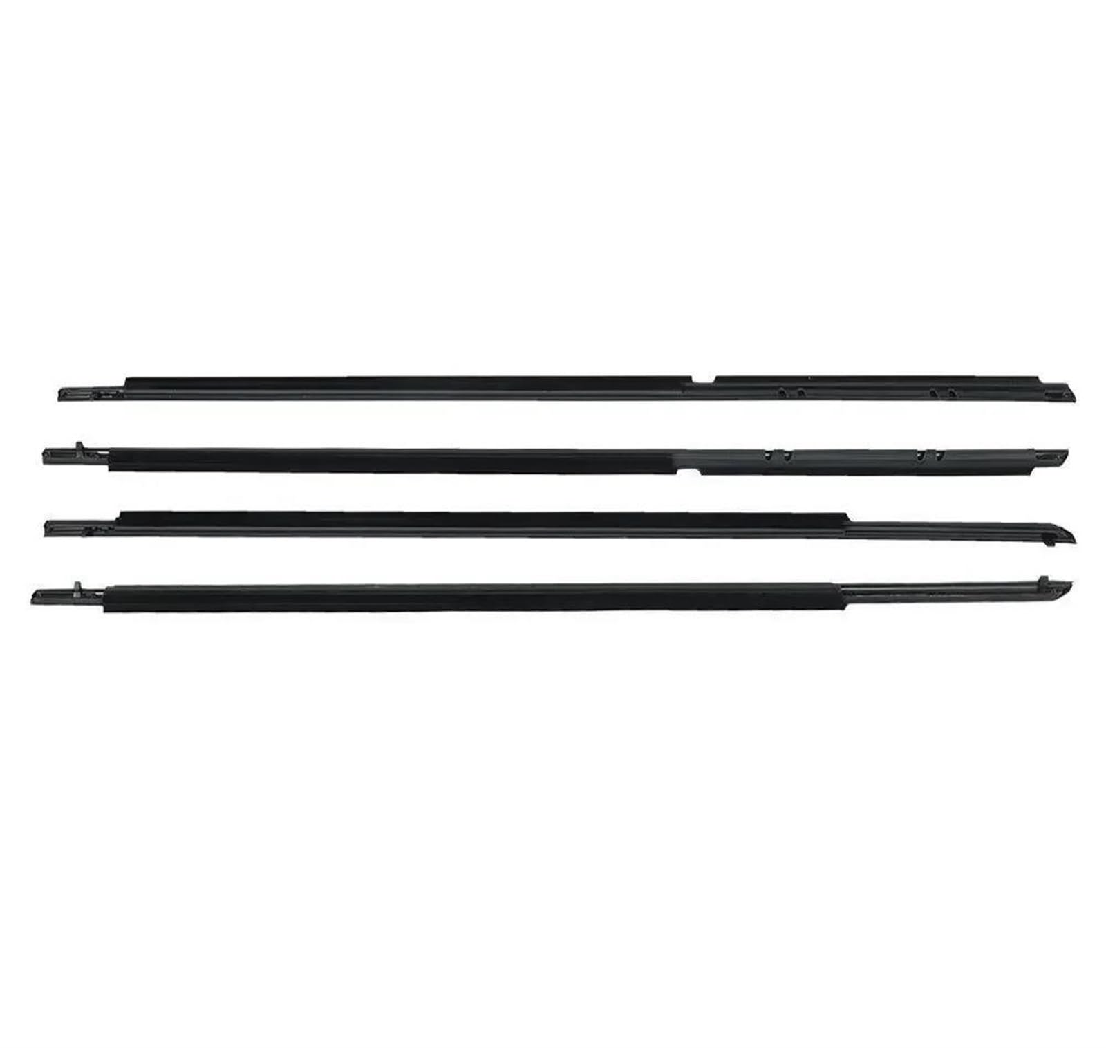 Türdichtung 75720-06100 75740-06080 4Pcs Fenster Äußere Dichtungs Glas Dichtung Gürtel Gummi Streifen Für Toyota Für Camry 2006-2014 Gummidichtung(12-14) von DZSFDGDDFGD