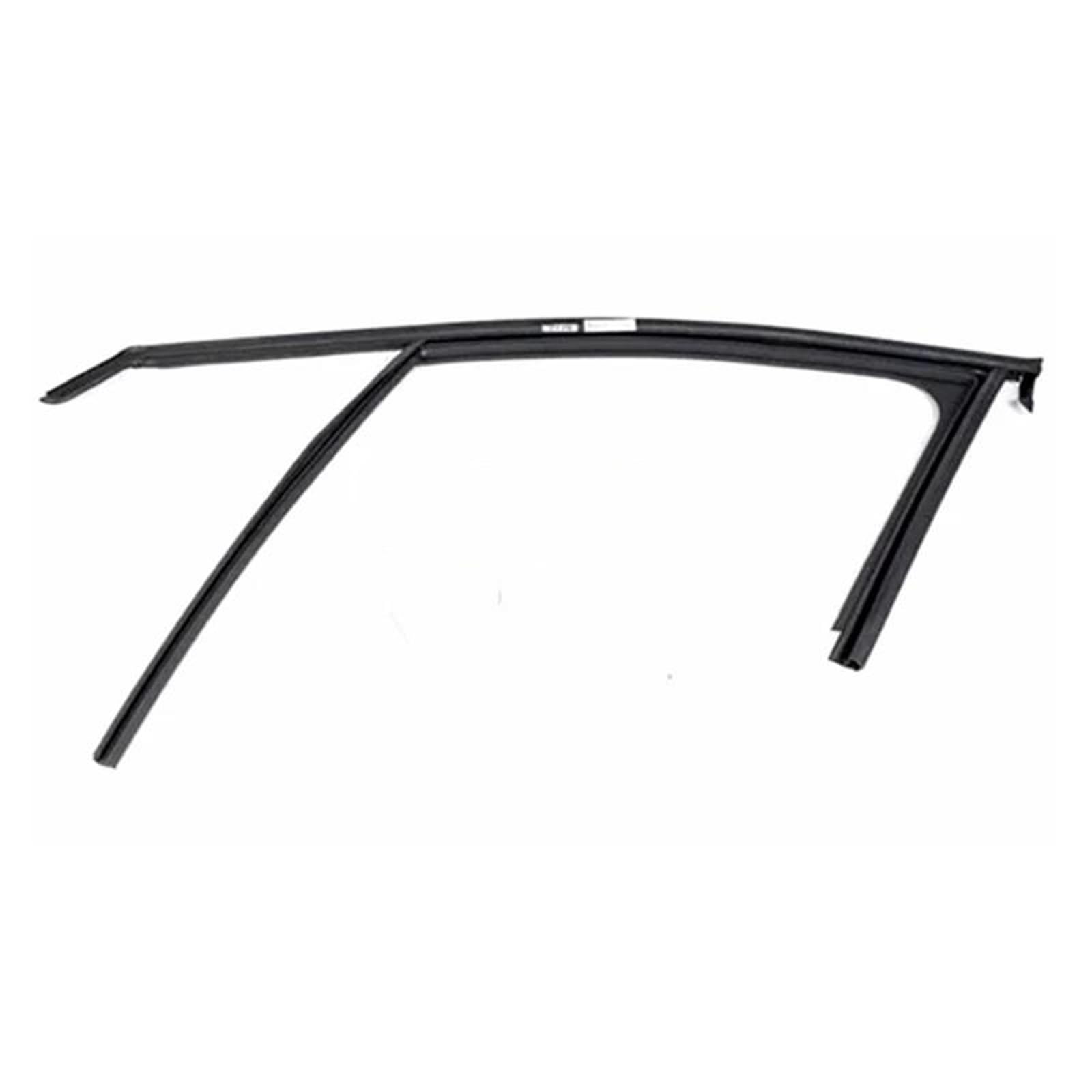 Türdichtung 9678120880G 9678120780D Für Peugeot 2008 Fenster Oberen Gummi Streifen Abdichtung Tür Glas Heber Guide Nut Schlamm Trog Gummidichtung(Front Right 1PC) von DZSFDGDDFGD