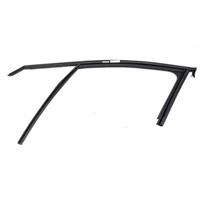 Türdichtung 9678120880G 9678120780D Für Peugeot 2008 Fenster Oberen Gummi Streifen Abdichtung Tür Glas Heber Guide Nut Schlamm Trog Gummidichtung(Front Right 1PC) von DZSFDGDDFGD