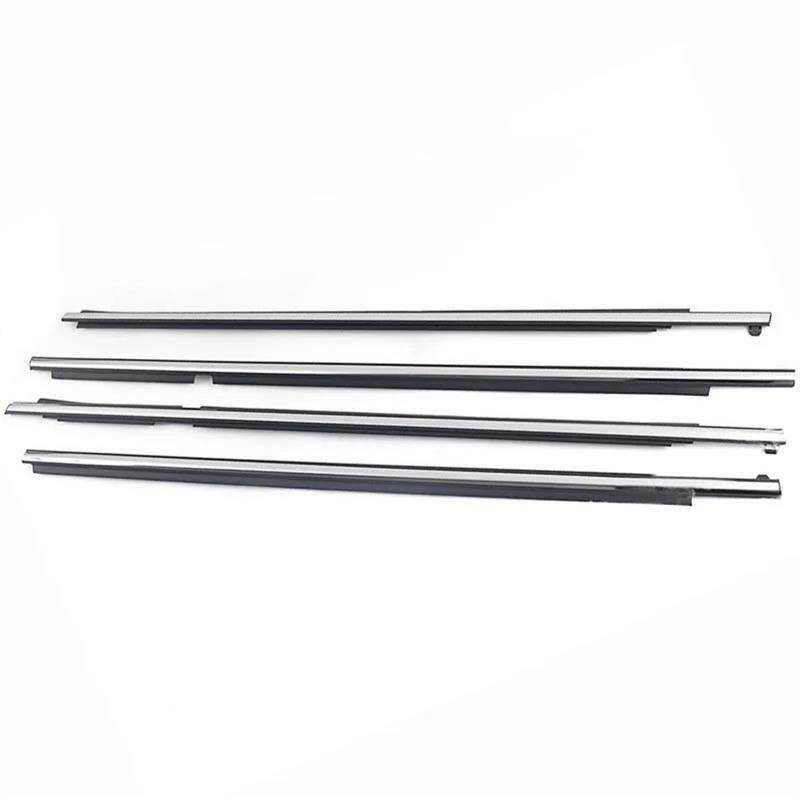 Türdichtung Für Toyota Für Land Für Cruiser LC200 2008-2016 Gummi Außerhalb Dichtungs Fenster Glas Dichtung Tür Gürtel Wetter Streifen Gummidichtung(Chrome) von DZSFDGDDFGD
