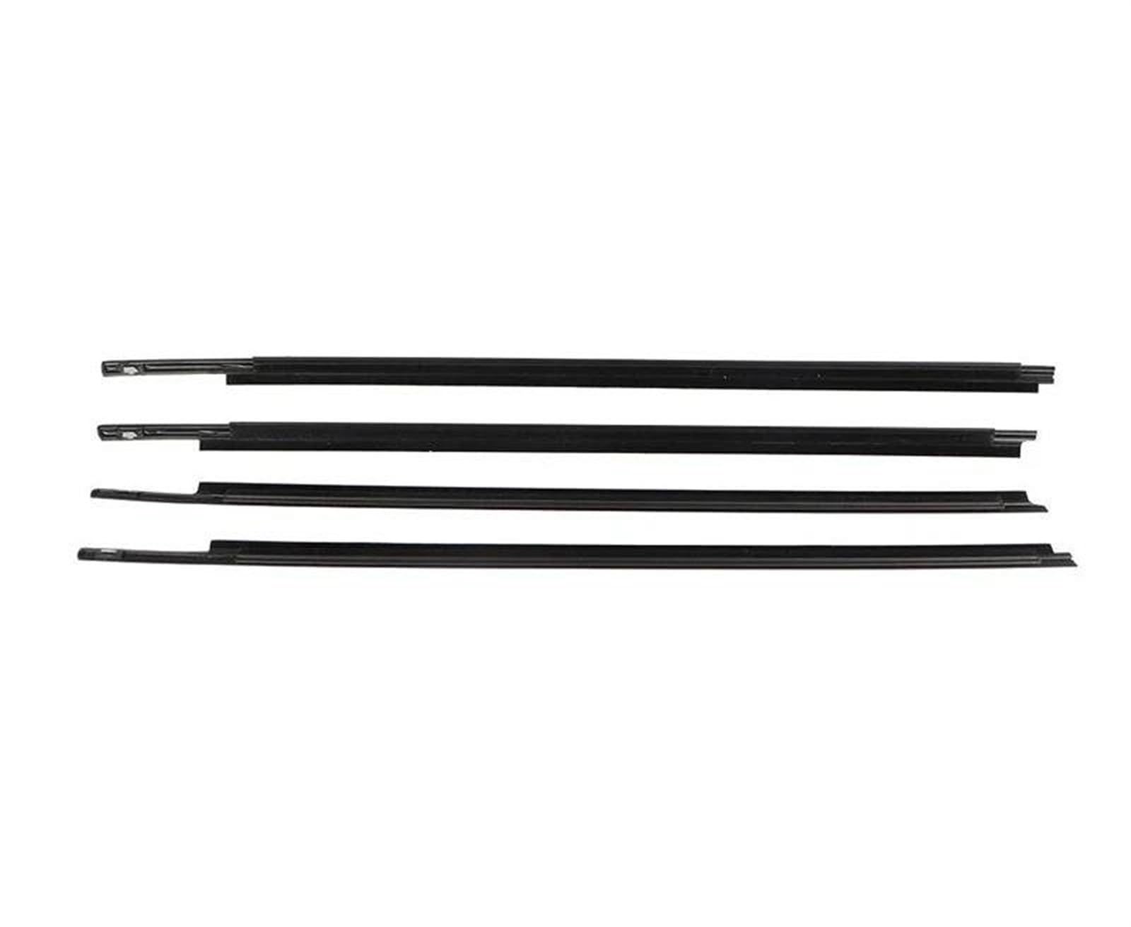 Türdichtung Für Toyota Für Sequoia 2000-2019 2020 4Pcs Äußere Tür Fenster Glas Dichtungs Gummi Gürtel Moulding Trim Abdichtung Gummidichtung(08-20) von DZSFDGDDFGD