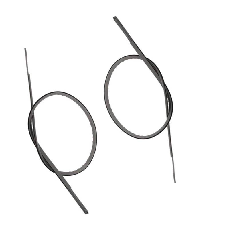 Türdichtung Für Toyota Für Yaris Für Fließheck 2006-2014 2 STÜCKE Autodach Gummi Tropfseite Finish Formdichtung Streifen Trim Schwarz Gummidichtung(2006-2011) von DZSFDGDDFGD