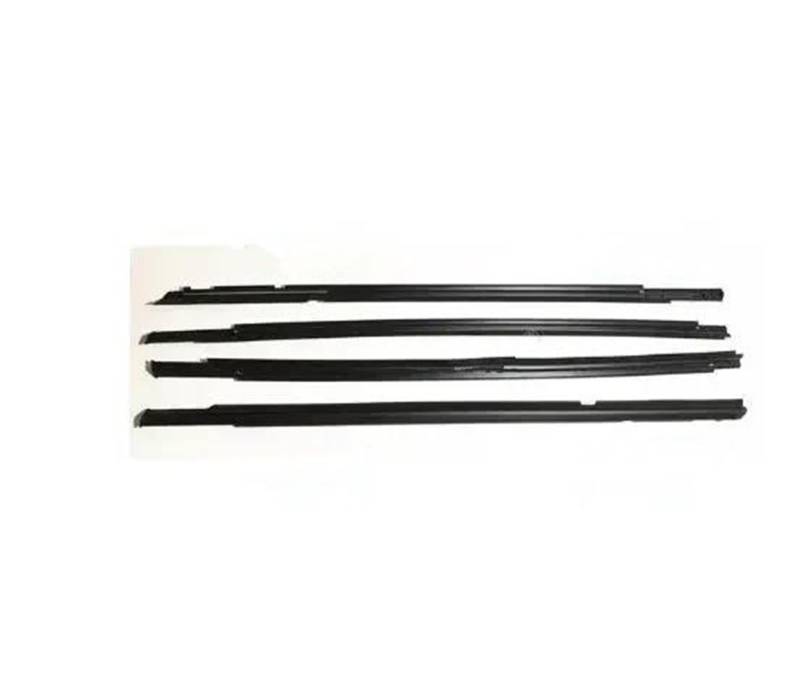 Türdichtung Für VW Für Golf 6 MK6 Für GTI R Für GTD Standard 2008-2012 2013 4 Stück Auto Außerhalb Fenster Gummidichtungen Dichtungsstreifen Gummidichtung von DZSFDGDDFGD