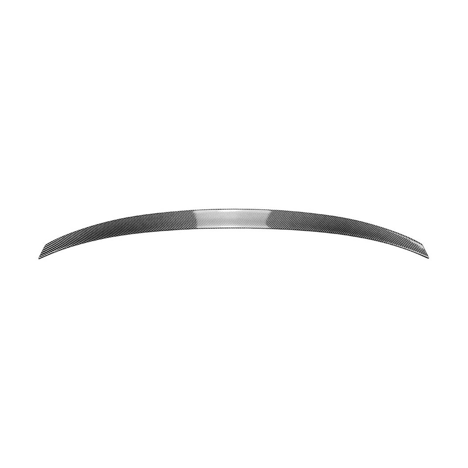Heckspoiler Für 5 Series i5 G60 Für M5 2024+ ABS Schwarz/Carbon Heckspoiler Heckflügel Dachspoiler Splitter Diffusor Car Styling Trim Auto Heckspoiler(Kohlenstoff-Look) von DZSFSTRHRRT