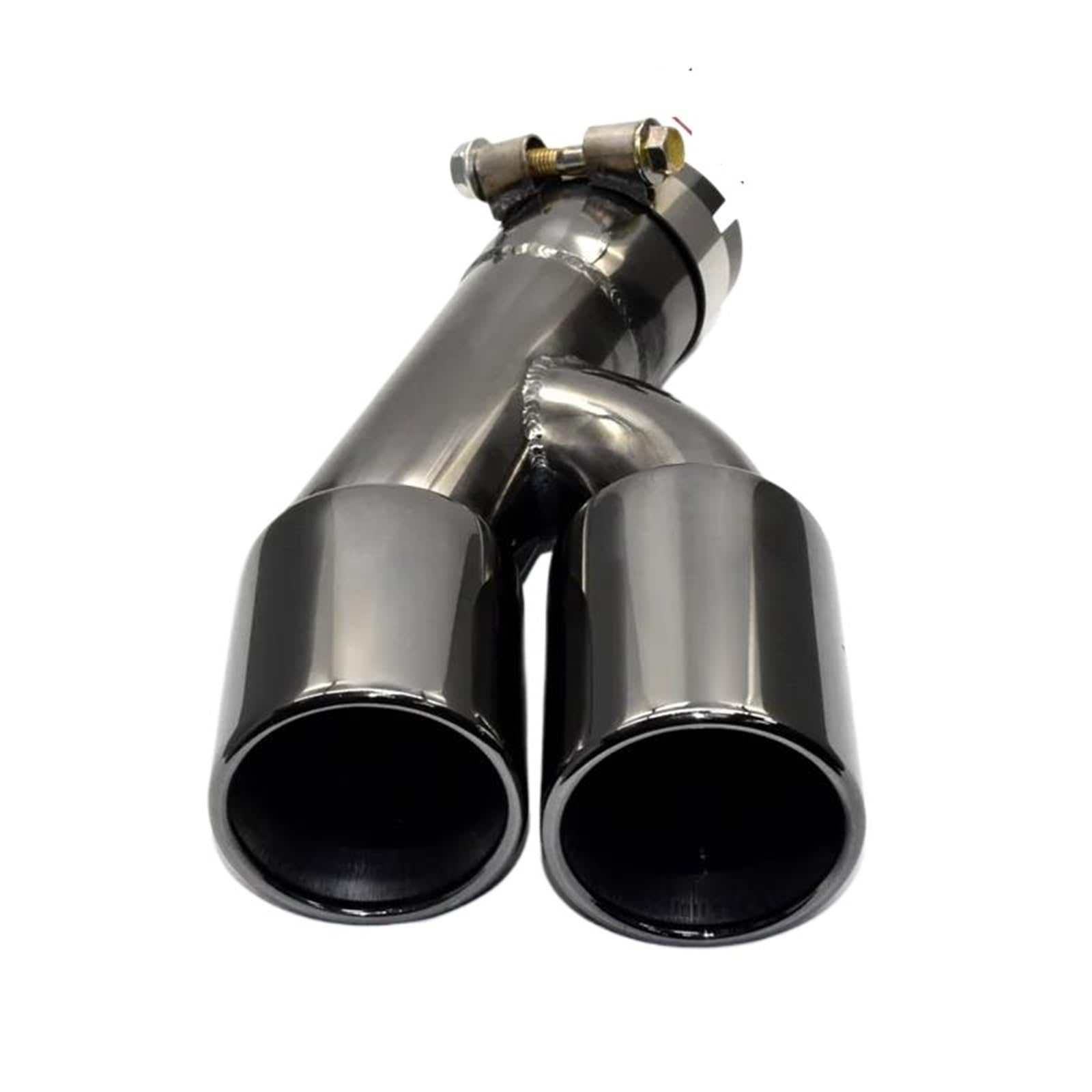 Auspuffblenden 304 Edelstahl-Auspuffrohr Schwarzes Auto-Auspuffrohr Für F30 F31 318i 2013-2016 Schalldämpfer-Spitzendüse 65mm Endrohr Endrohrblenden(Schwarz) von DZSHONGXINSM