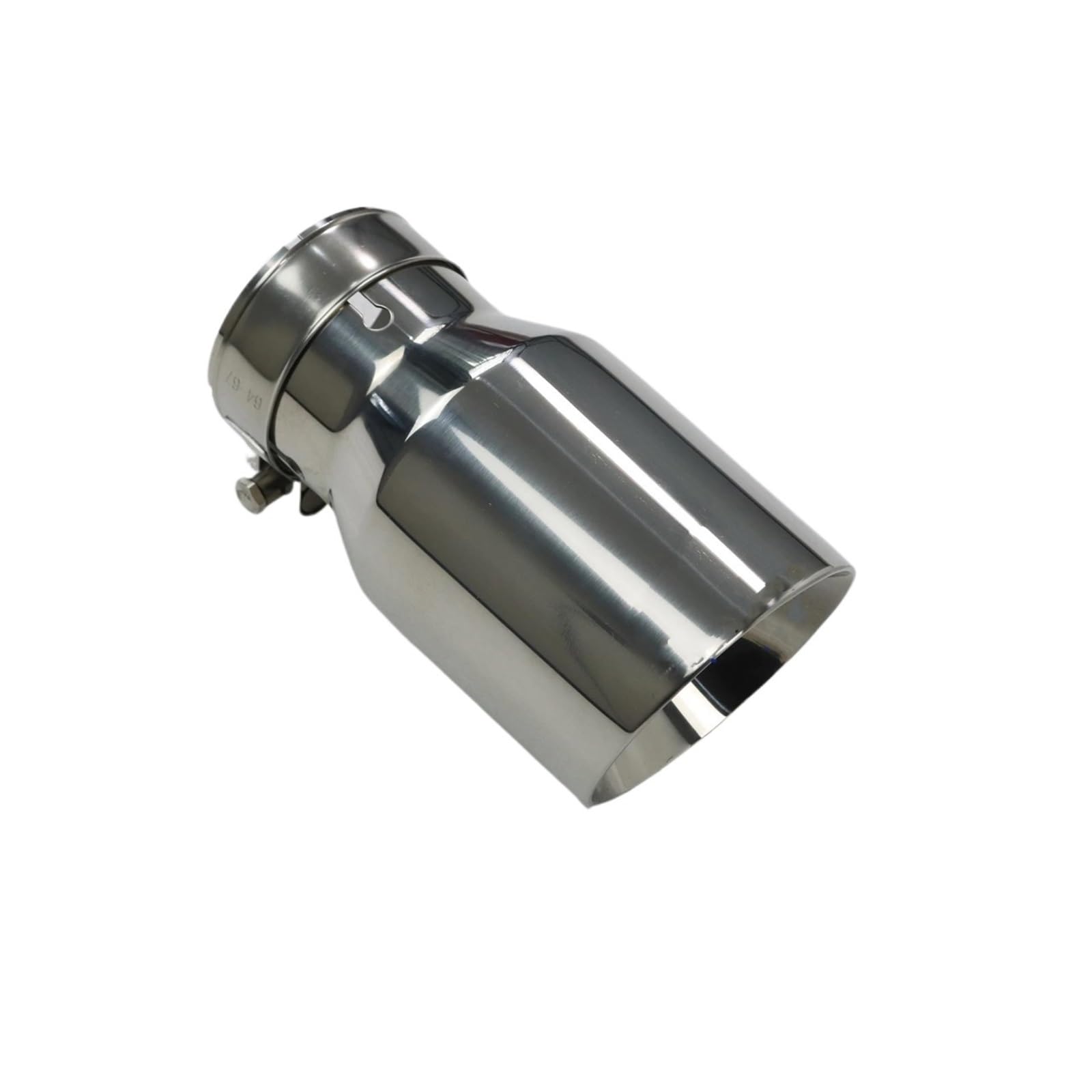 Auspuffblenden Auto Universal Titanlegierung Farbe Doppelausgang Auspuffrohre Schalldämpfer Endrohr Auspuff Racing Dual Auspuffspitzen Endrohrblenden(In51-Out 89mm) von DZSHONGXINSM
