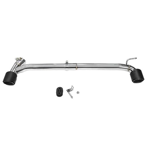 Auspuffblenden Benzinmodell-Schalldämpfer-Spitzensystem Für F30 F31 318i 3er-Serie F32 2013–2016 Doppelauspuff-Endrohre Endrohrblenden(Kohlenstoff) von DZSHONGXINSM