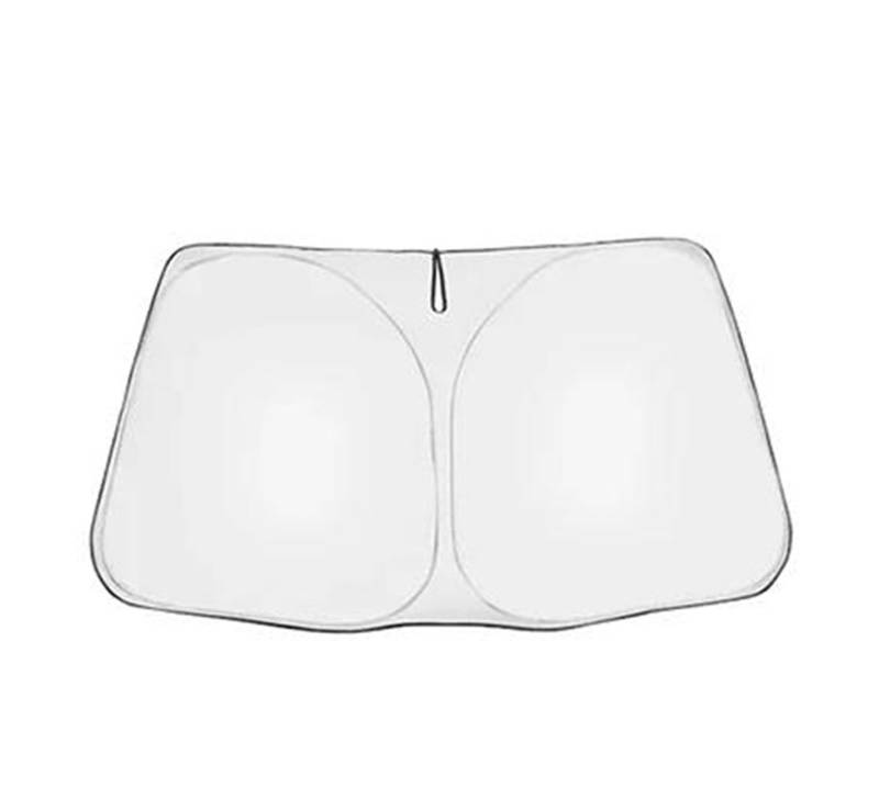 Auto Sonnenblende Für Lexus CT 200H 2011-2022 Auto Sonnenblende Fenster Windschutzscheibe Abdeckung Sonnenschirm Vorhang Mesh Schatten Blind Custom Sonnenschutz(Silver Front Windshield) von DZSJUNCHENSM