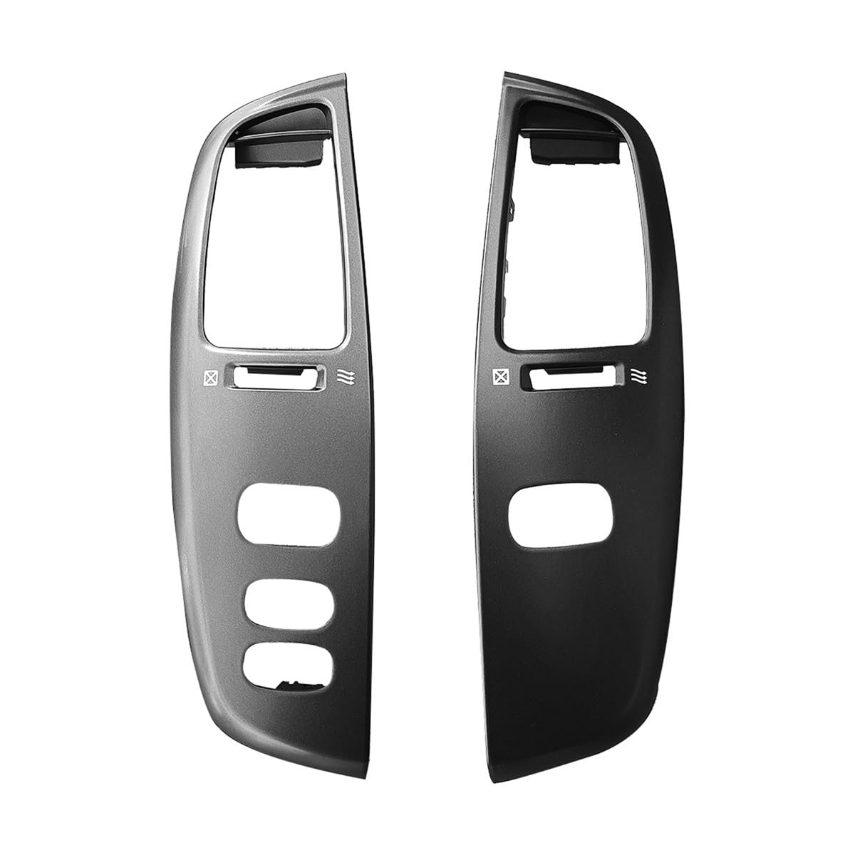Zentrale Dashboard Dekoration Auto-Armaturenbrett-Entlüftungsrahmen-Panel-Abdeckung Für Toyota Für Land Für Cruiser 100 LC100 FJ100 Ujz100 1997-2007 LHD Mattschwarz Auto Styling Lüftungsgitter Zierlei Zentrale Dashboard Dekoration Auto-Armaturenbrett-Entlüftungsrahmen-Panel-Abdeckung Für Toyota Für Land Für Cruiser 100 LC100 FJ100 Ujz100 1997-2007 LHD Mattschwarz Auto Styling Lüftungsgitter Zierlei von DZSMACHENGSM