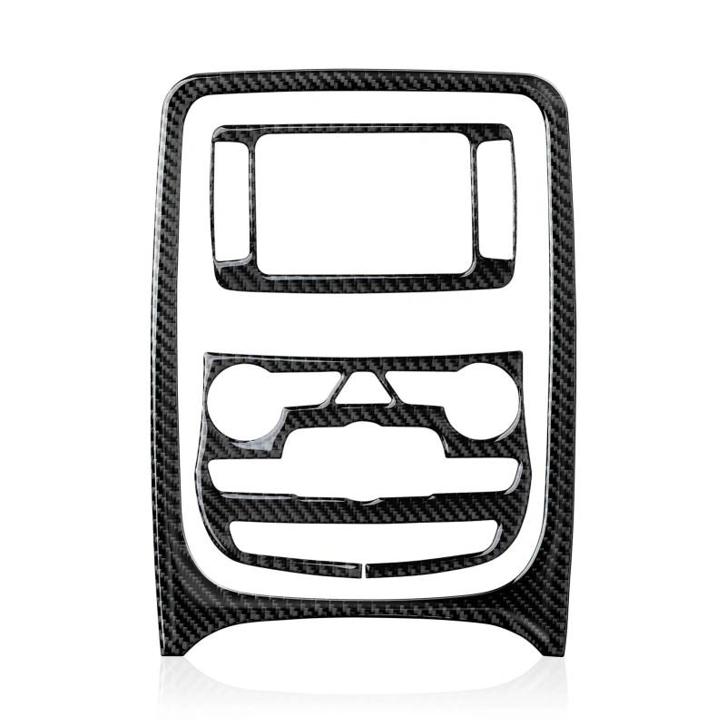 Zentrale Dashboard Dekoration Auto Center A/C Outlet Panel Aufkleber Für Dodge Für Durango 2014-2017 Zubehör Carbon Fiber Innen Aufkleber Auto Styling Lüftungsgitter Zierleiste von DZSMACHENGSM