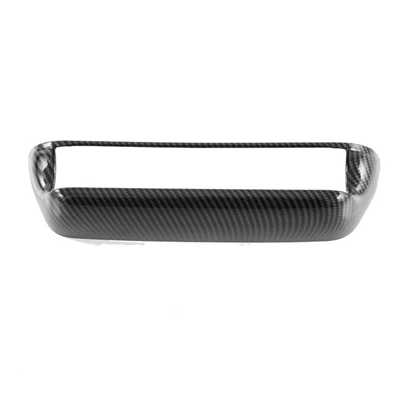 Zentrale Dashboard Dekoration Auto Klimaanlage AC Schalter Taste Dekorative Abdeckung Trim Carbon Faser Farbe Für BYD Für Dolphin Auto Styling Lüftungsgitter Zierleiste von DZSMACHENGSM