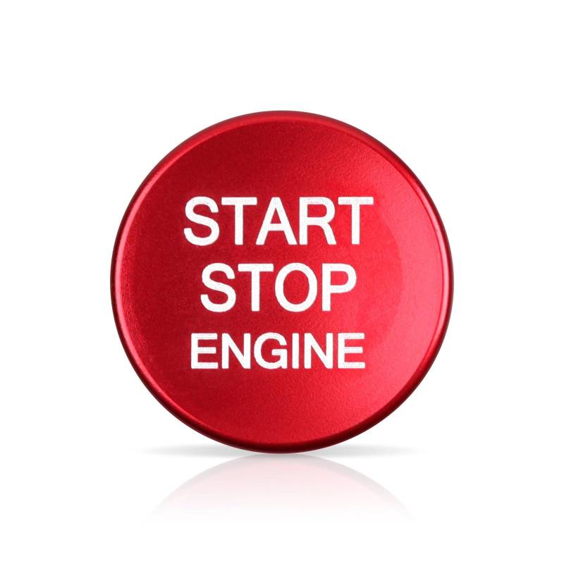 Zentrale Dashboard Dekoration Auto Motor Start Stop Taste Abdeckung Aufkleber Aufkleber Start Zündung Taste Für Alfa Für Romeo Für Giulia 952 Für Stelvio 2017-2021 Auto Styling Lüftungsgitter Zierleis von DZSMACHENGSM