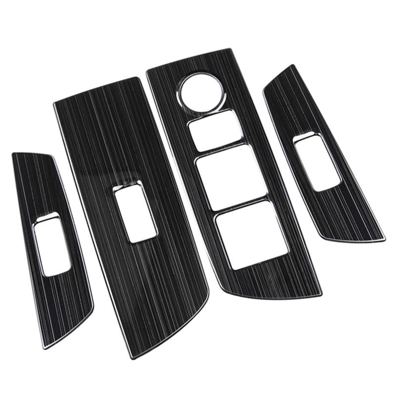 Zentrale Dashboard Dekoration Autofensterglas-Lift-Taste Schalterabdeckung Trim Edelstahl Tür Armlehne Panel Für Mazda CX9 CX-9 2022+ RHD Auto Styling Lüftungsgitter Zierleiste von DZSMACHENGSM