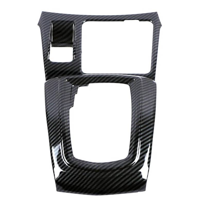 Zentrale Dashboard Dekoration Für Nissan Für Qashqai J11 2014 2020 Auto Center Console Gear Shift Box Panel Rahmen Abdeckung Trim Aufkleber Auto Styling Lüftungsgitter Zierleiste(Kohlefaser Farb) von DZSMACHENGSM