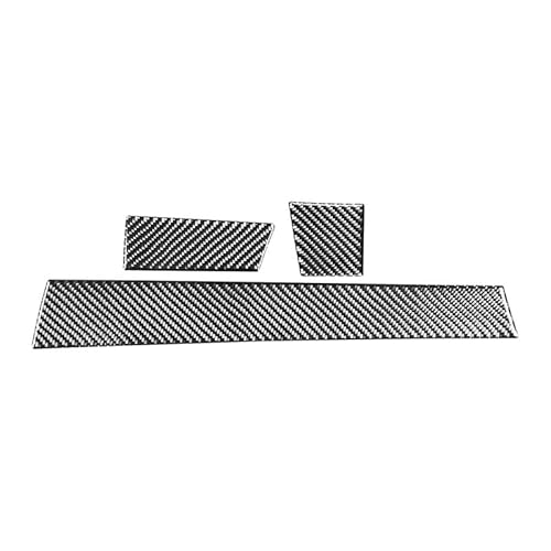 Zentrale Dashboard Dekoration Für X3 E83 2006-2010 Weiche Kohlefaser Zentralsteuerung Co-Pilot Passagier Dekorative Abdeckung Trim Aufkleber Zubehör Auto Styling Lüftungsgitter Zierleiste von DZSMACHENGSM