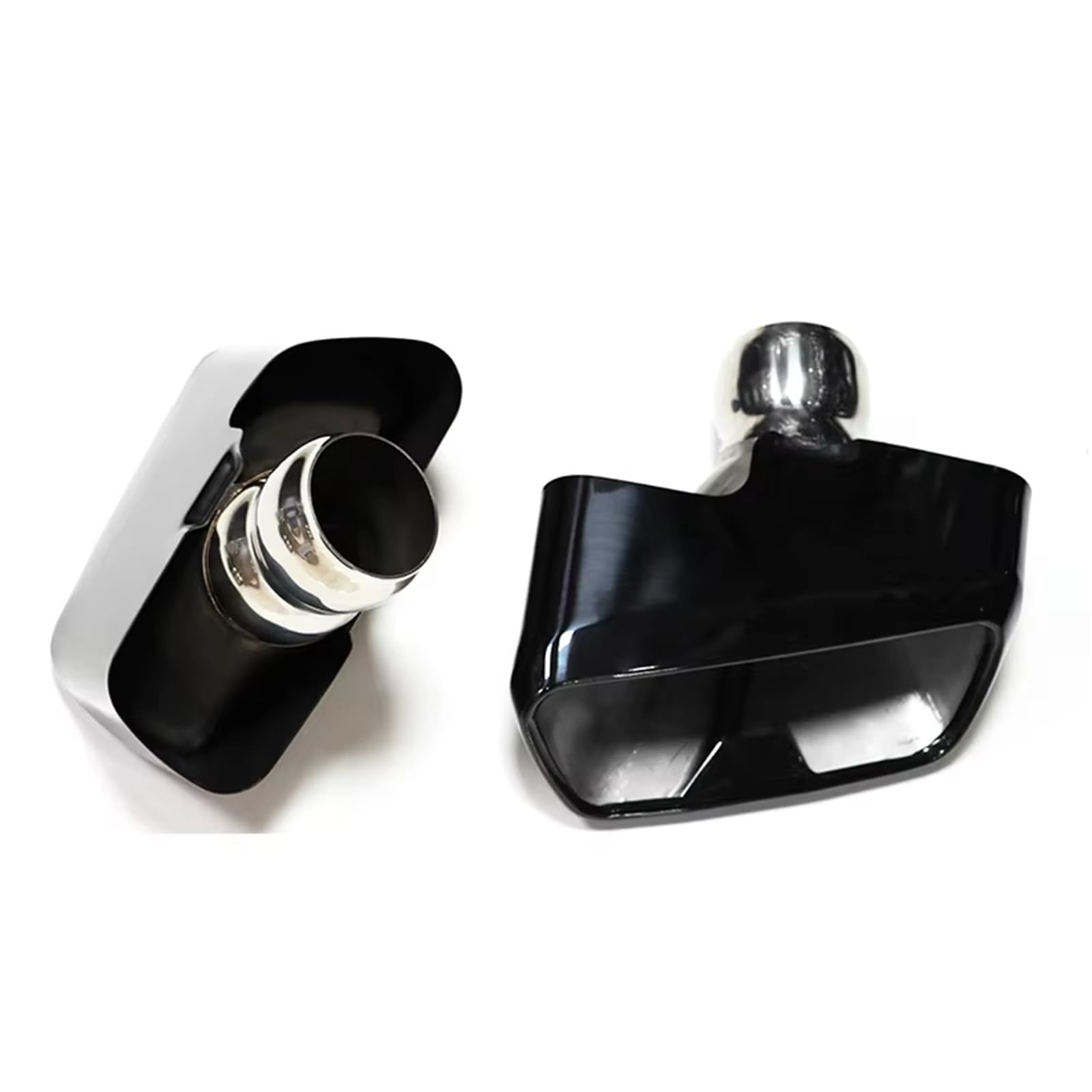 Endrohrblenden 1 Paar Auspuffblende Für G30 G31 525i 530i 540i Geändert MP Diffusor Abgasanlage Düse Schwarz Schalldämpfer Spitze Auspuff Endrohr(Schwarz) von DZSNBMSHD